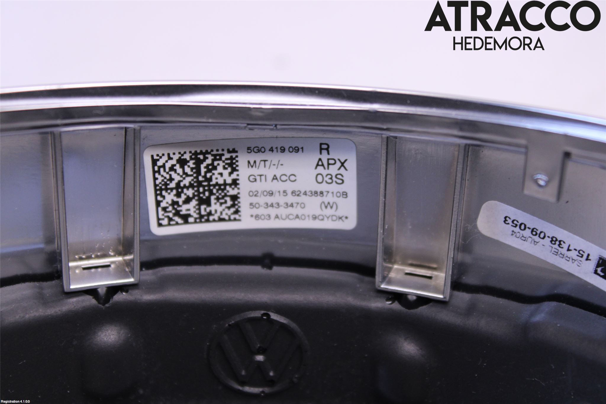 Volkswagen VW GOLF / E-GOLF VII 13-20 Ratt