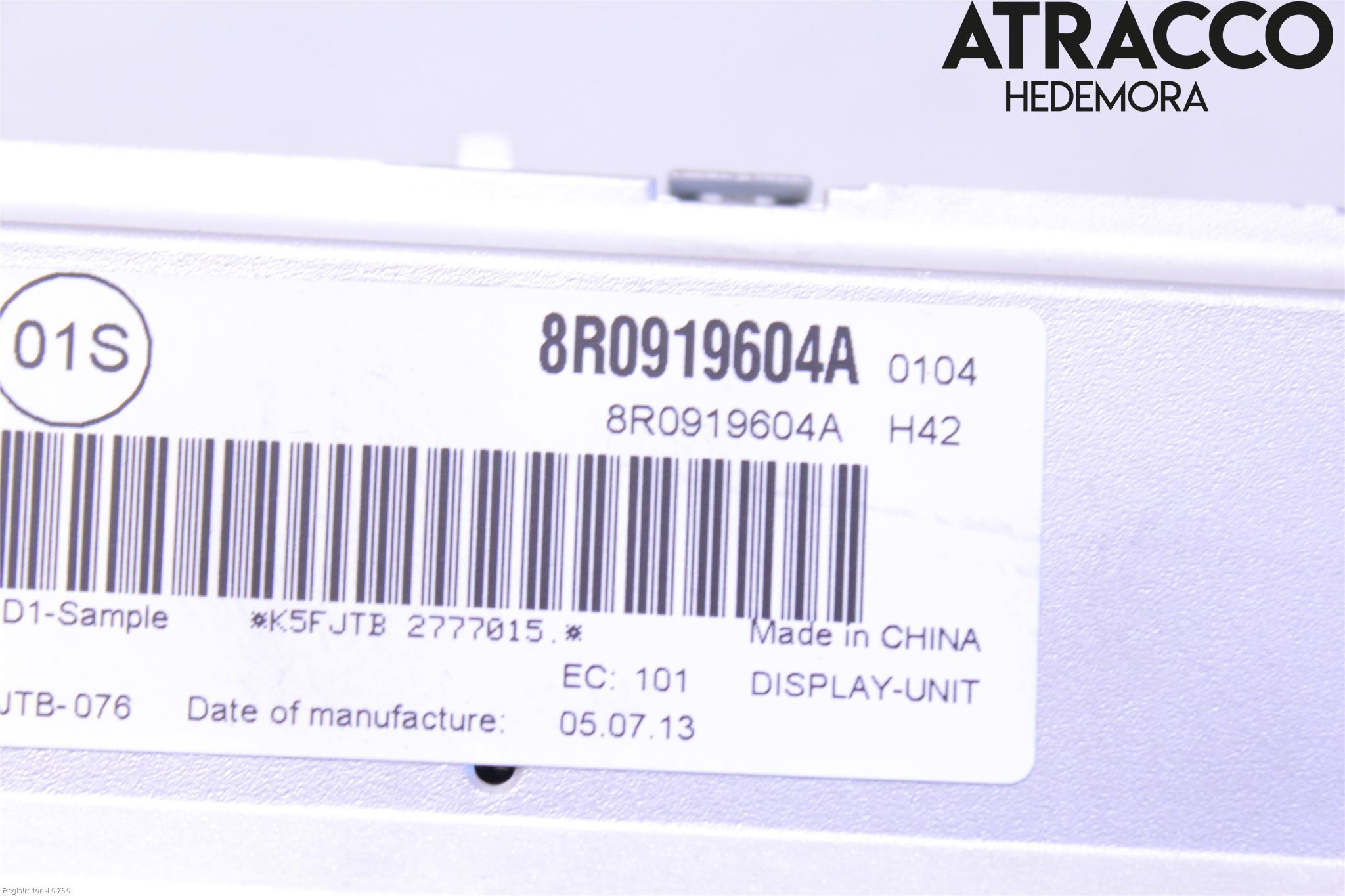 Audi Q5 09-16 Multifunktionsdisplay