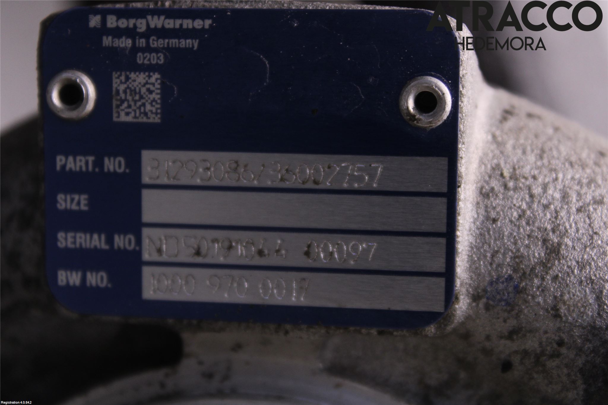 Volvo V70 08-13 Turboaggregat