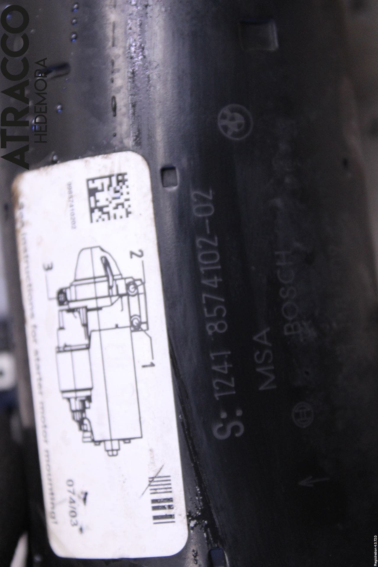 BMW 3 F30/F31/F80 12-19 Startmotor Diesel
