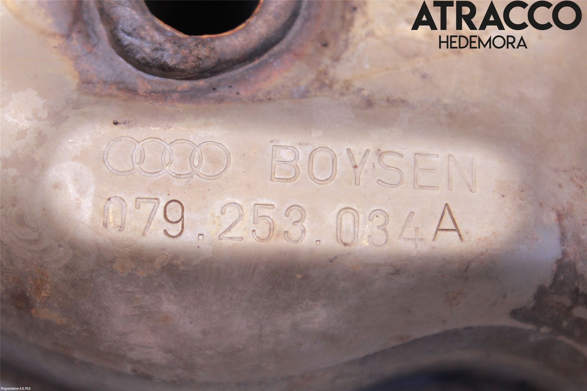 Audi A4/S4 01-05 Grenrör Avgas