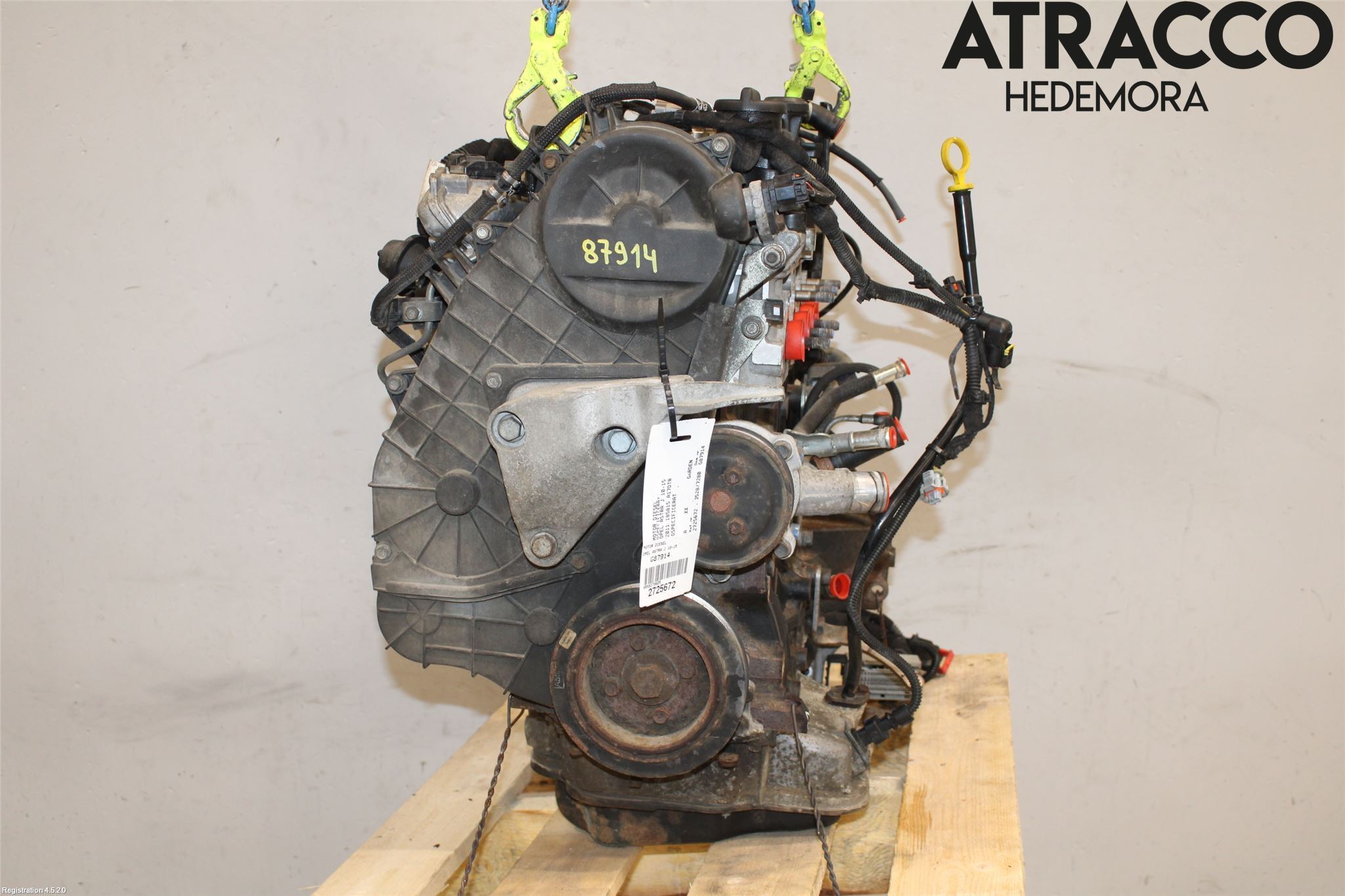 Opel ASTRA J 10-15 Motor Diesel
