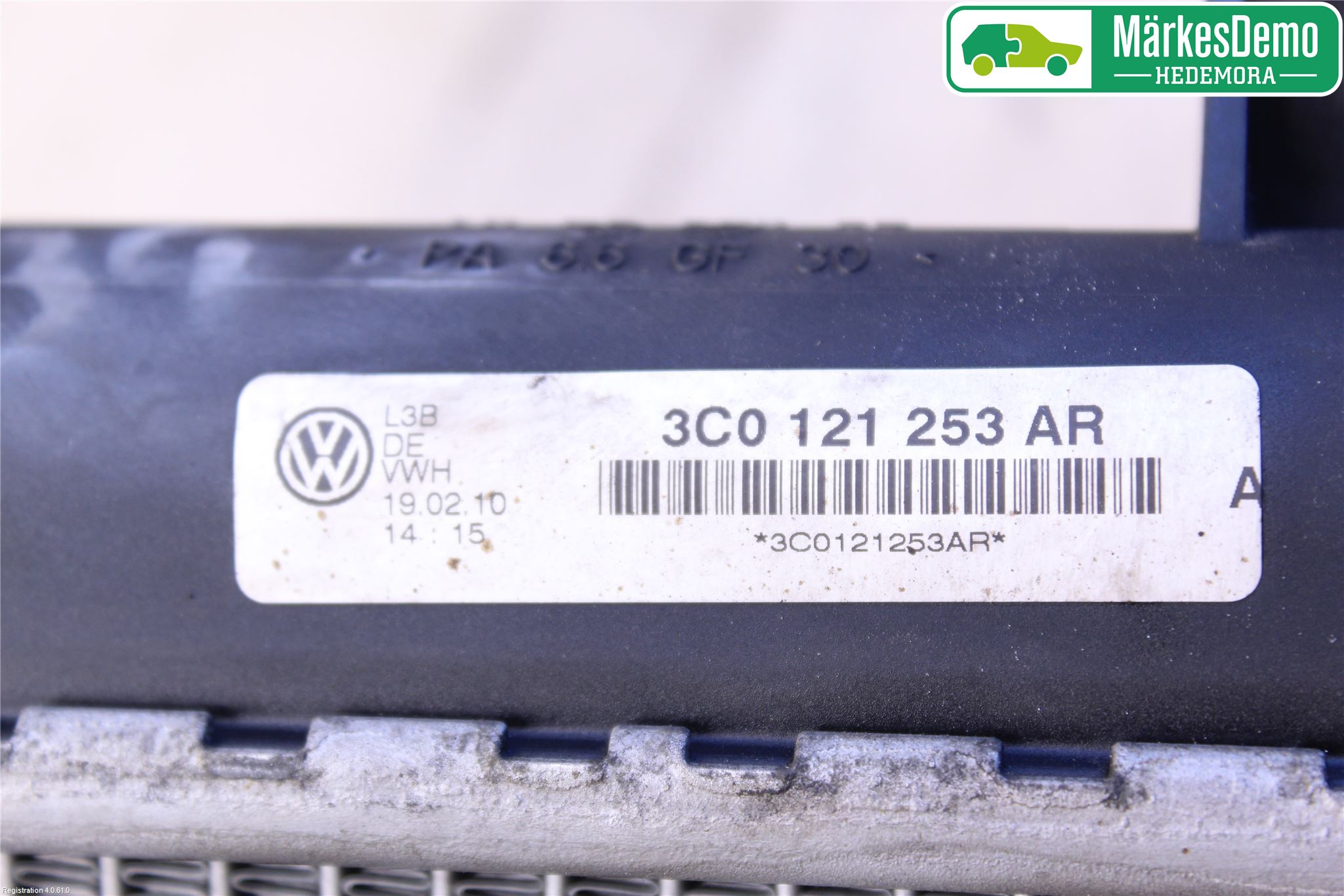 Volkswagen VW PASSAT 05-11 Kylare Aut