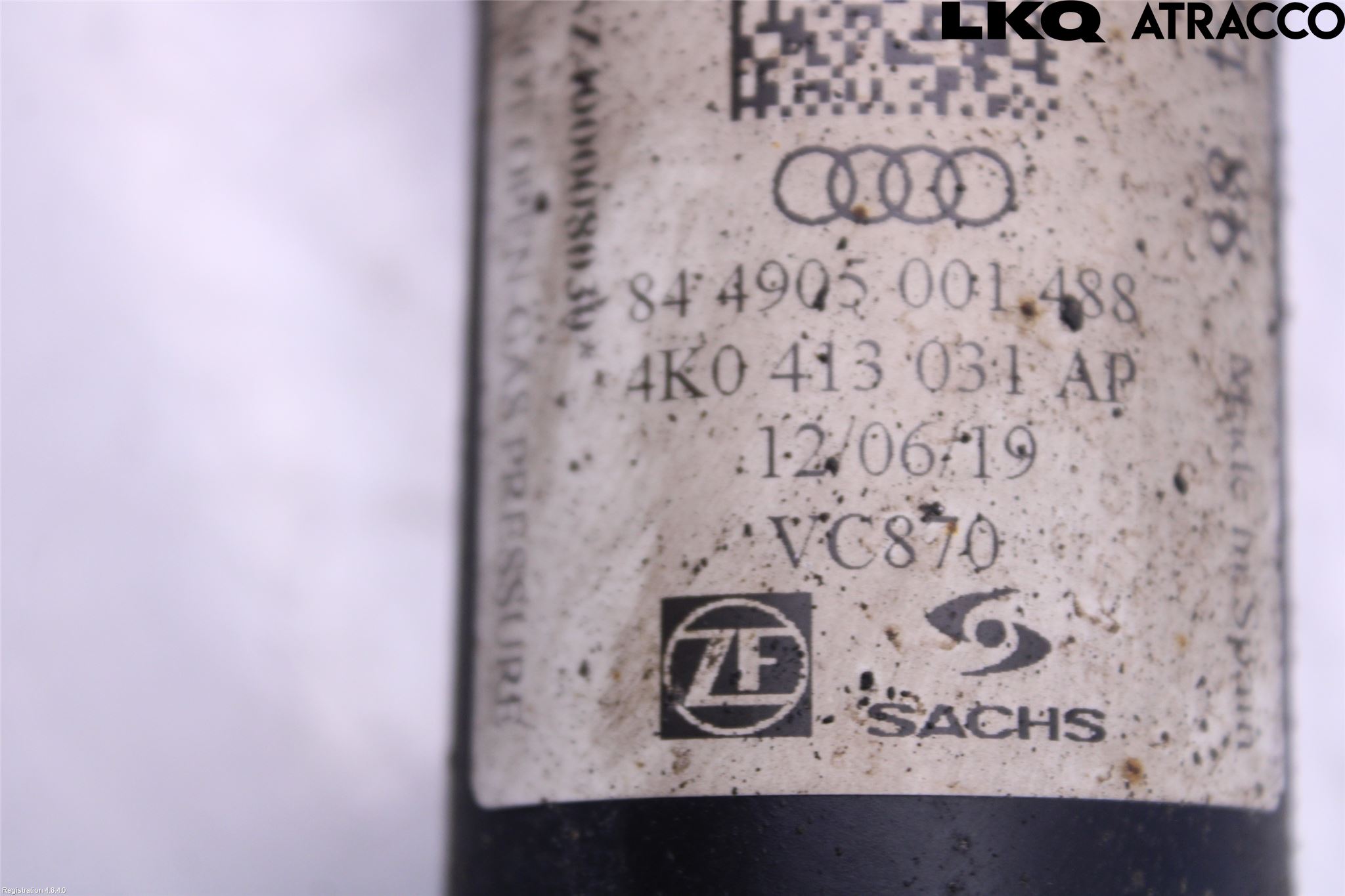 Audi A6 F2/C8 19- Fjäderben Fram Vänster