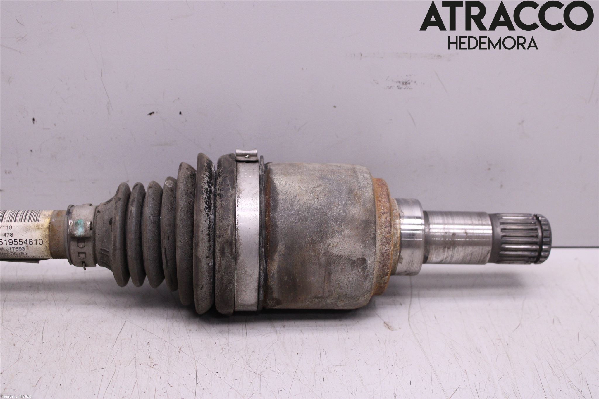Fiat 500 07- Drivaxel Fram Vänster