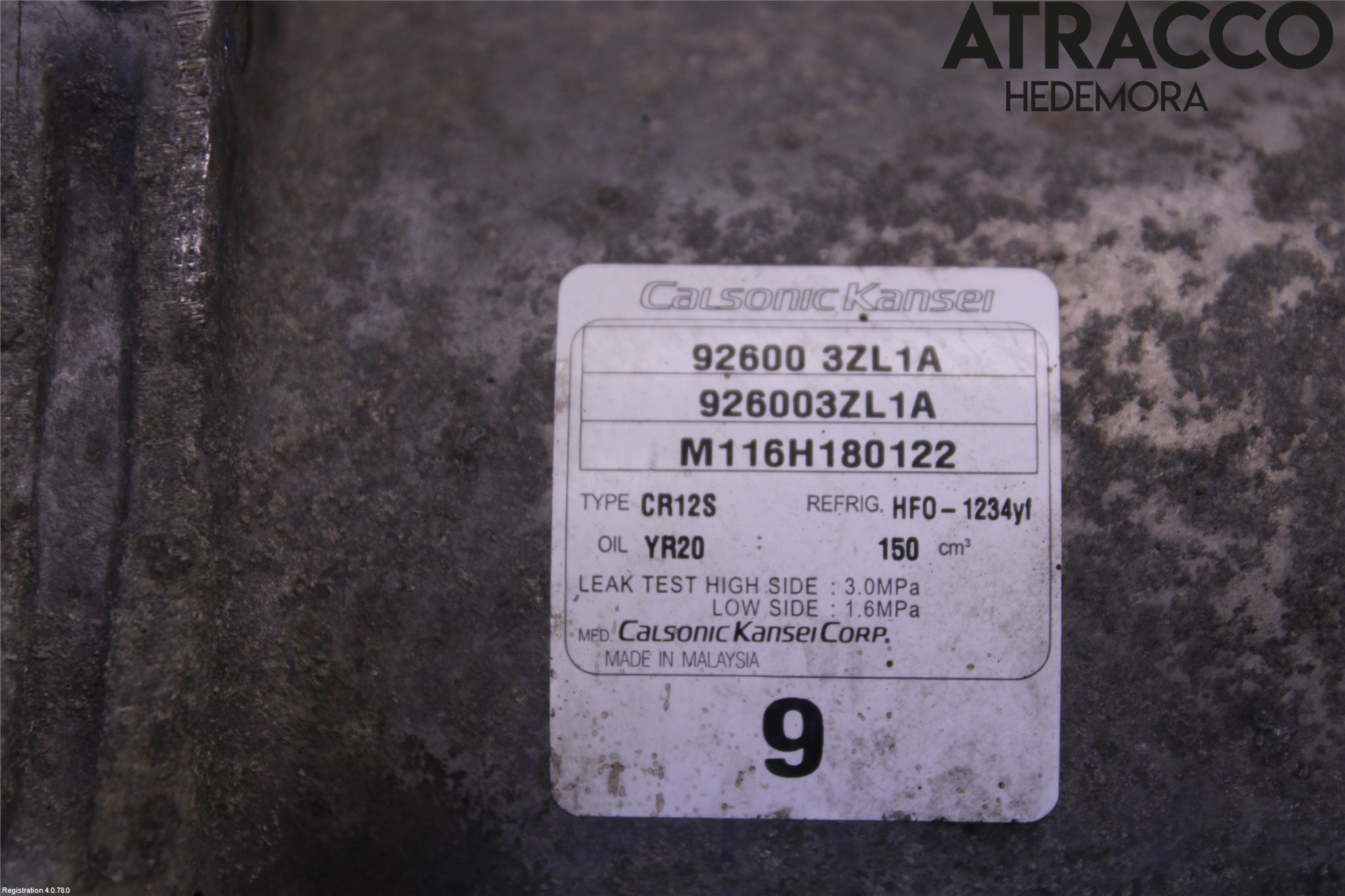 Nissan JUKE 14-19 Ac Kompressor