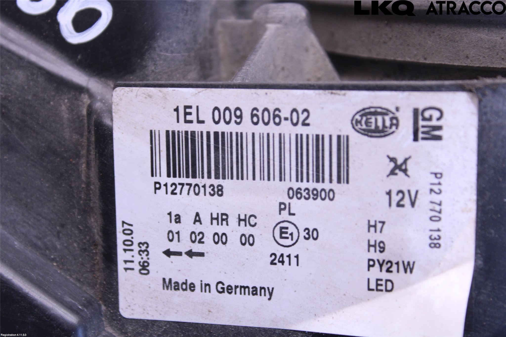 Saab 9-3 VER2/VER3 08-15 Strålkastare Höger
