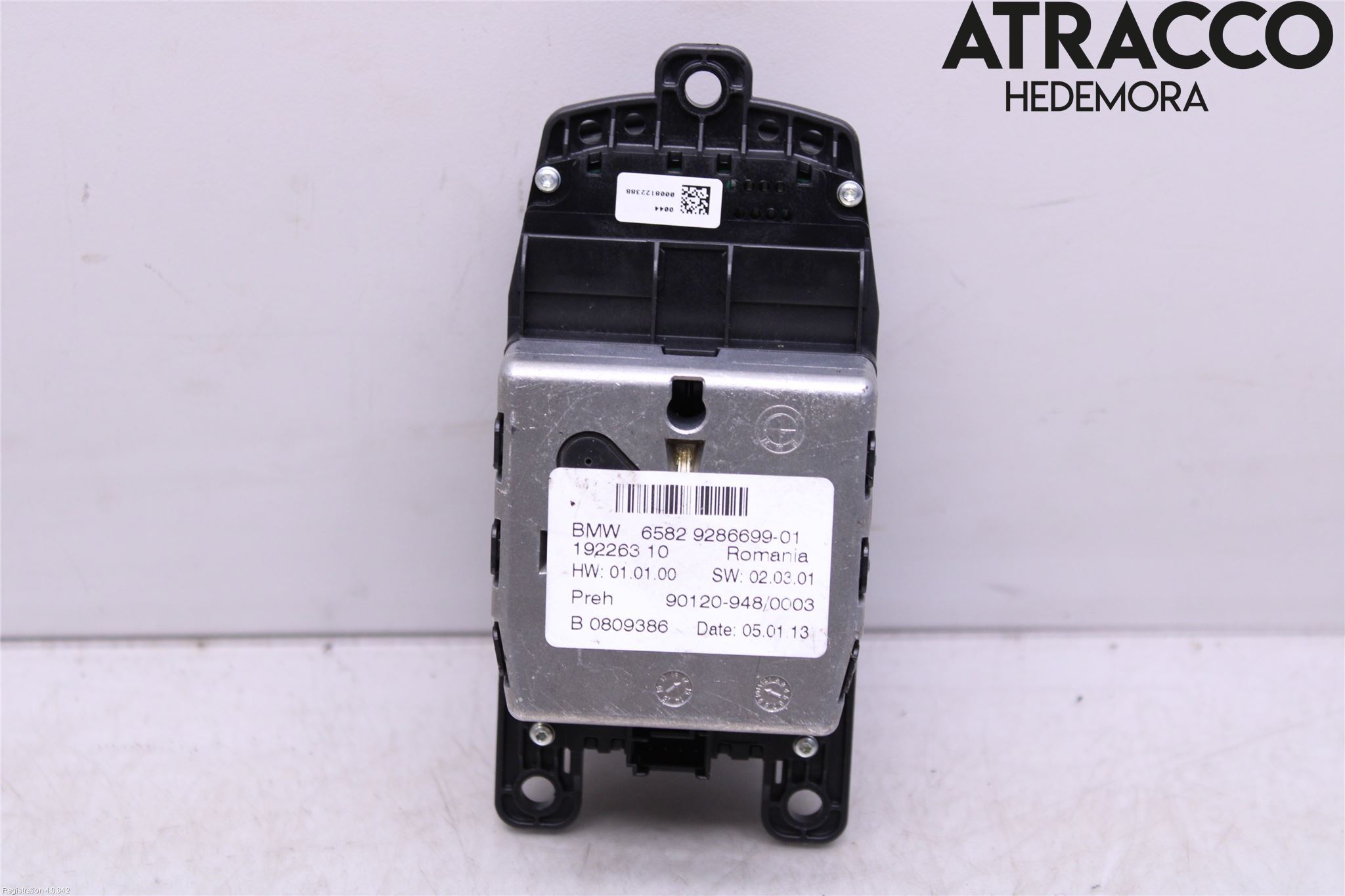 BMW 5 F10/F11/F18 09-17 Strömställare Färddator