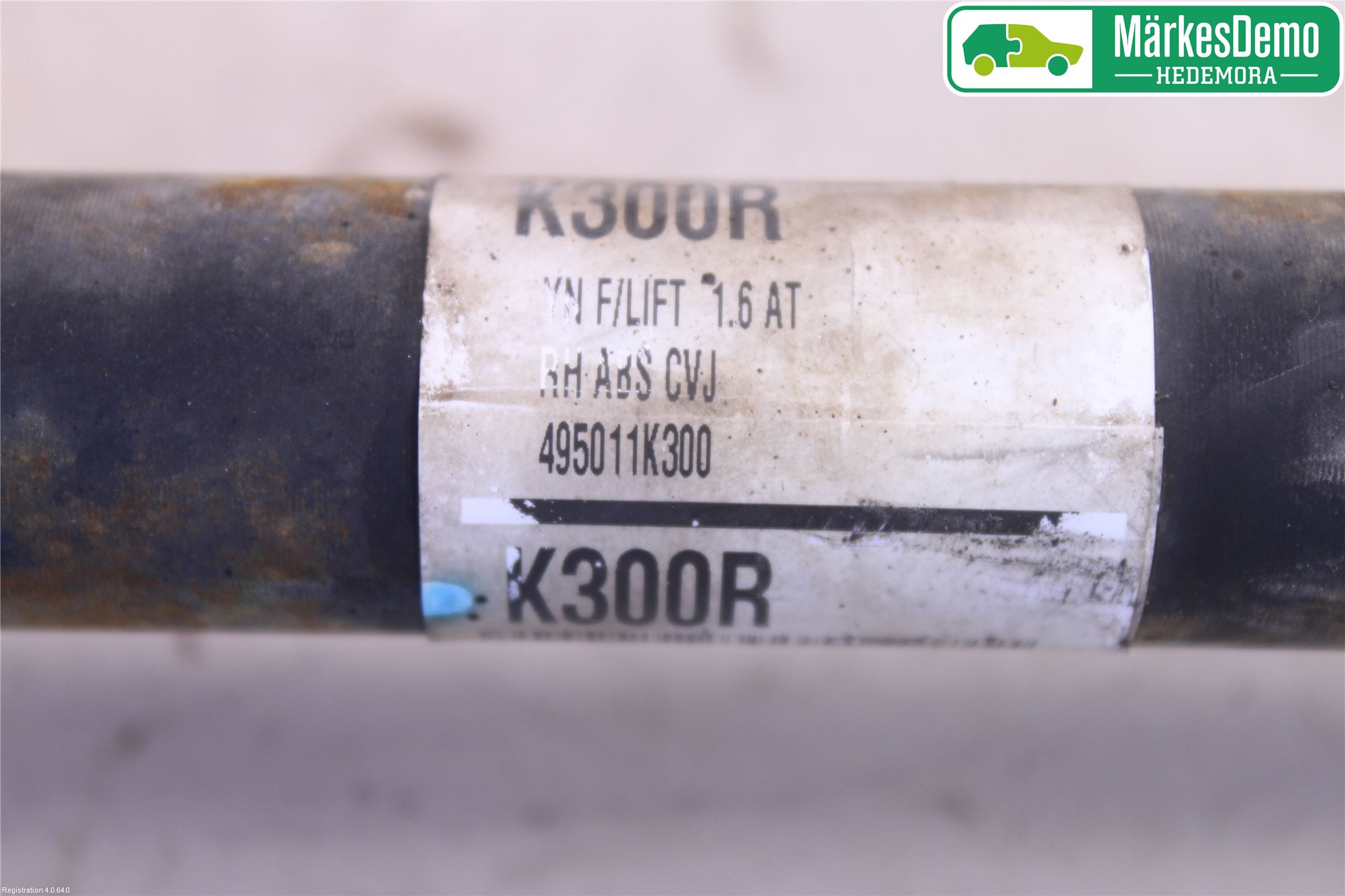 Kia VENGA 10-19 Drivaxel Fram Höger