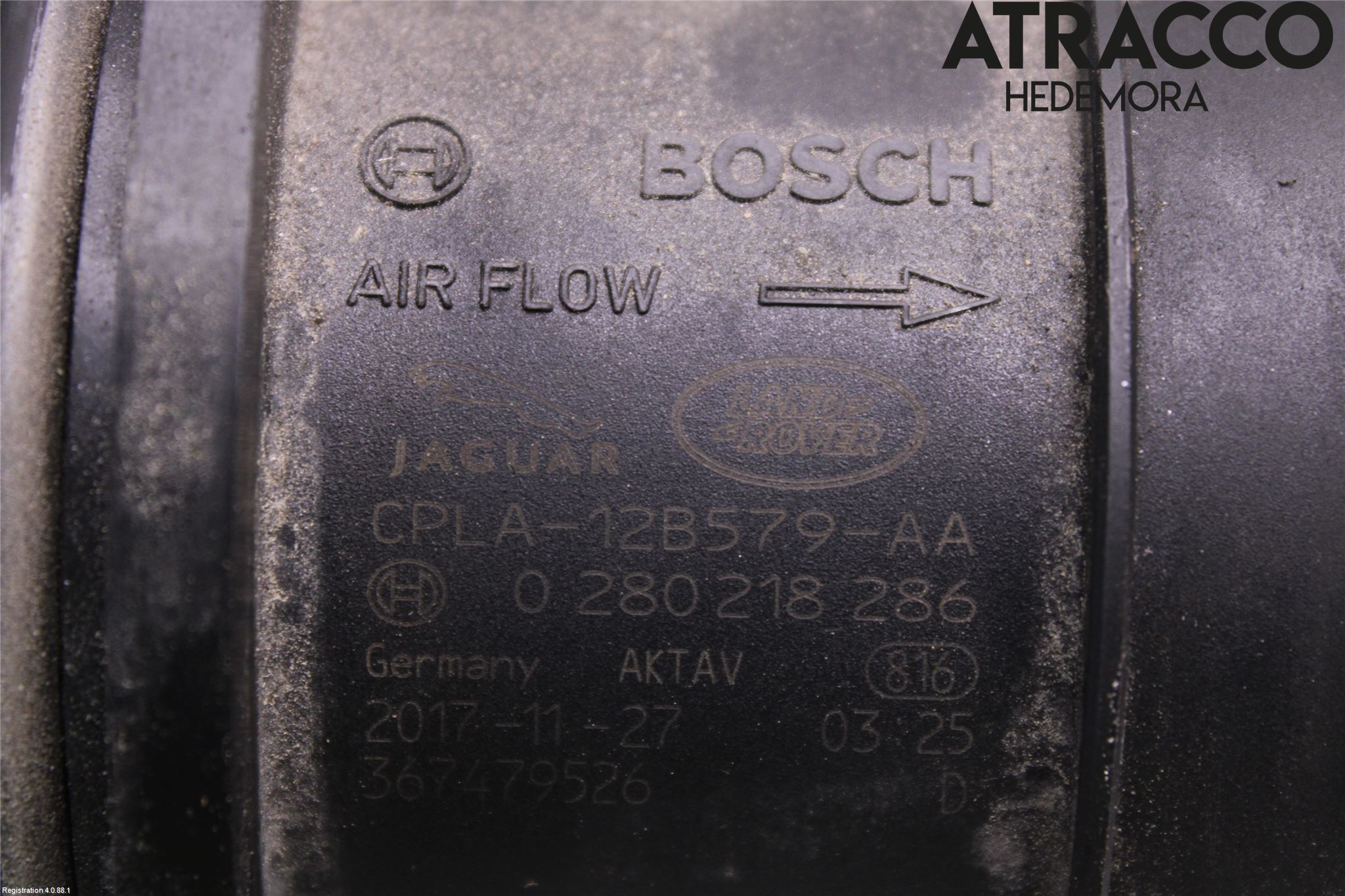 Jaguar F-PACE Injluftmassamätare