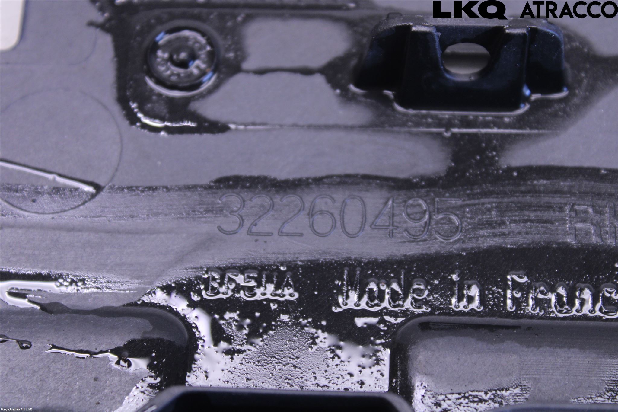 Volvo XC60 18- Hasplåt Plåt-Plast