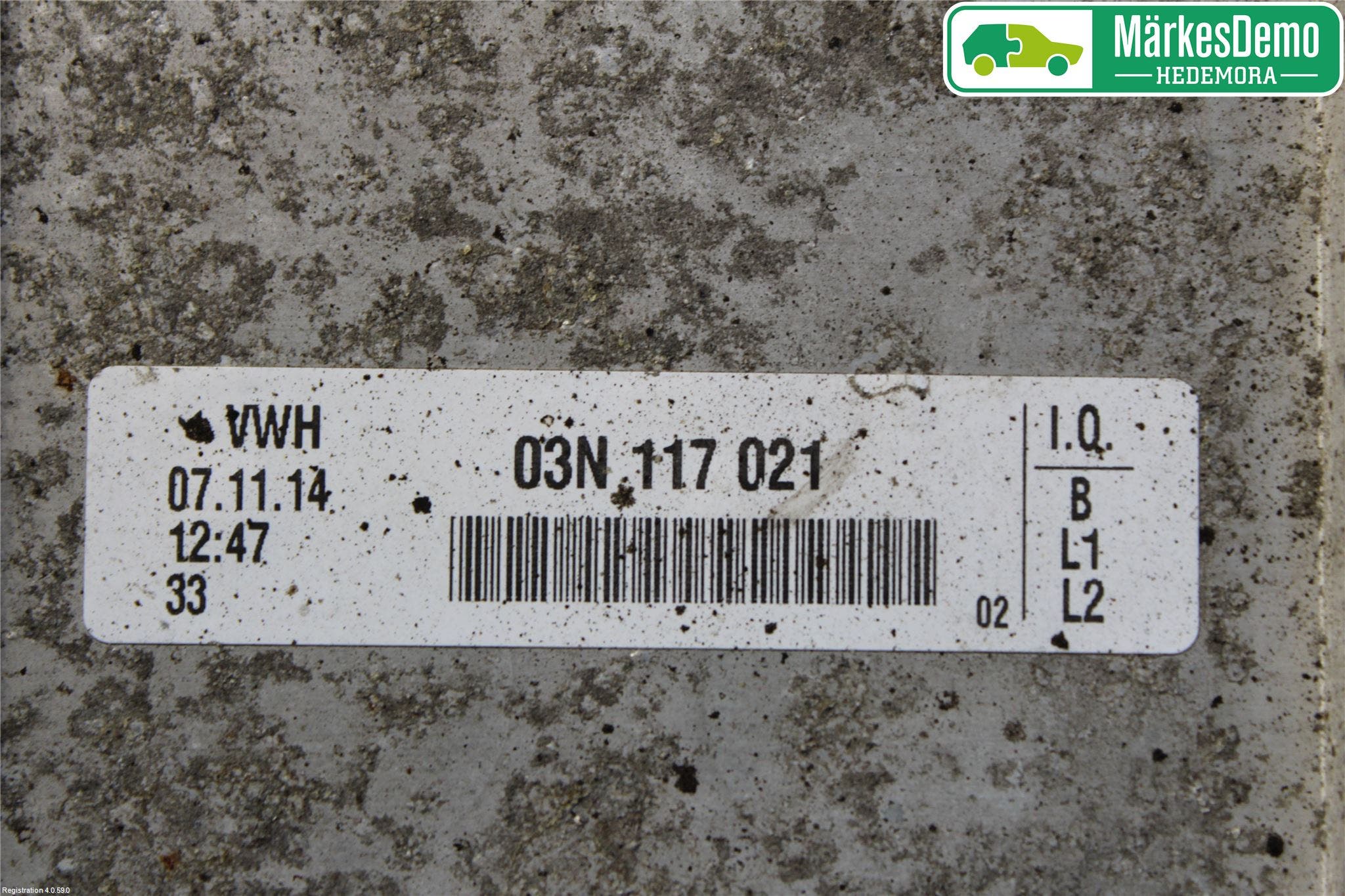 Audi A3/S3 8V 13-20 Oljekylare Motor