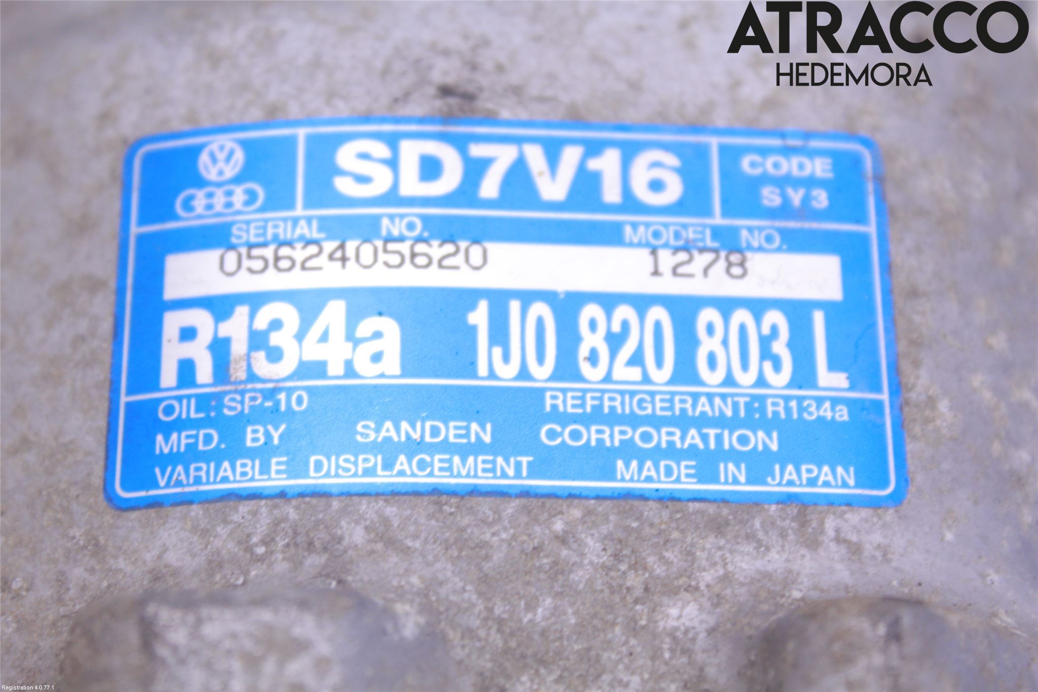 Volkswagen VW BEETLE 98-10 Ac Kompressor