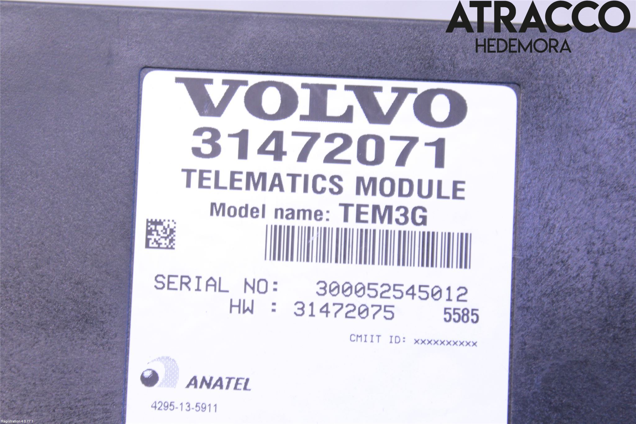 Volvo V70 14-16 Styrenhet Övrigt