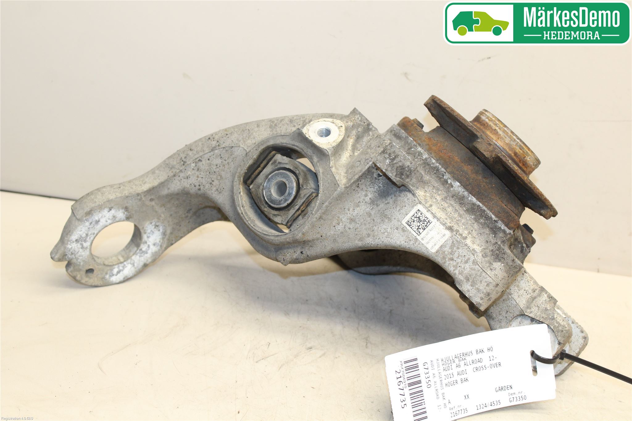 Audi A6 ALLROAD 12-18 Hjullagerhus Bak Hö