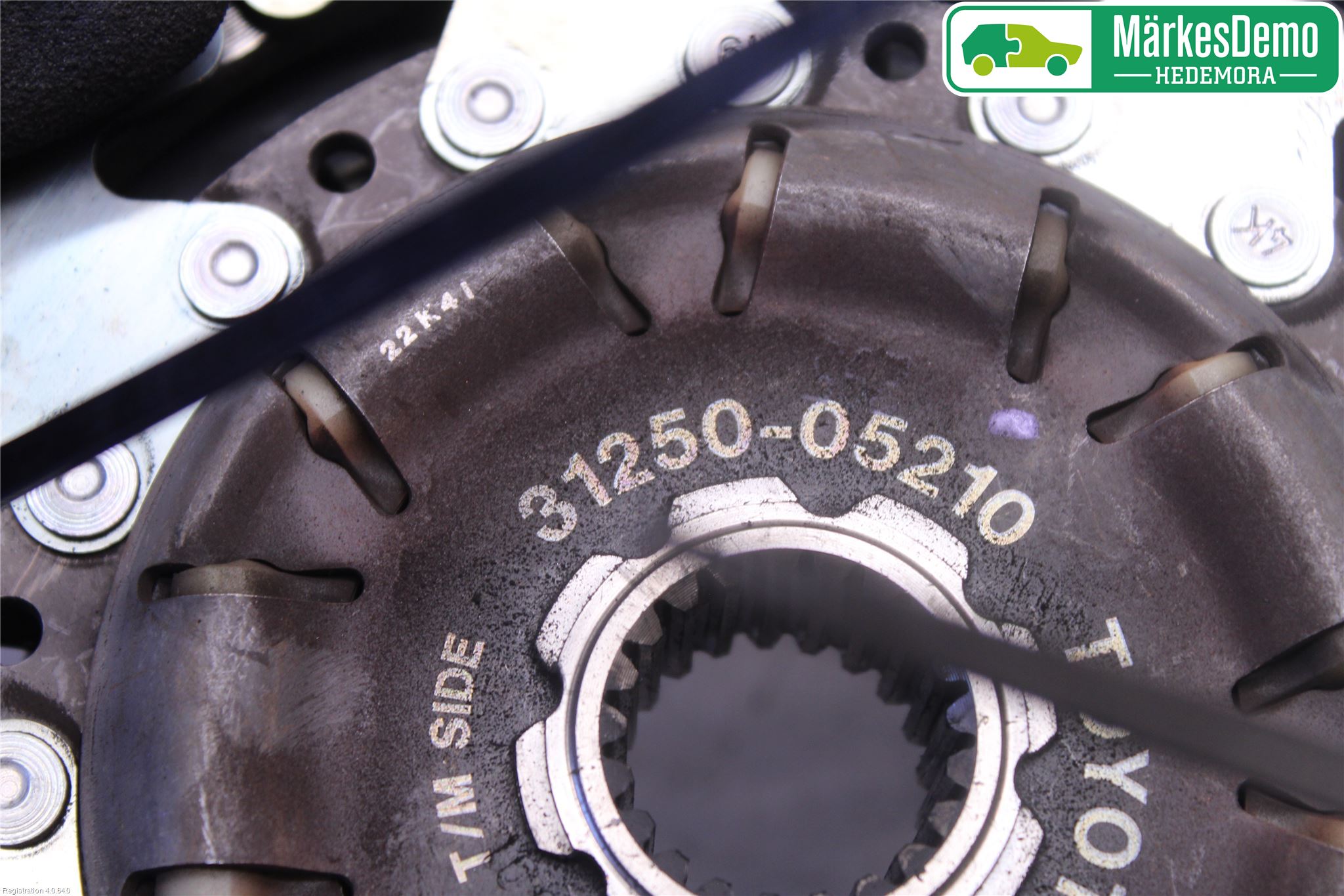 Toyota AURIS 13-19 Koppling-Lamell