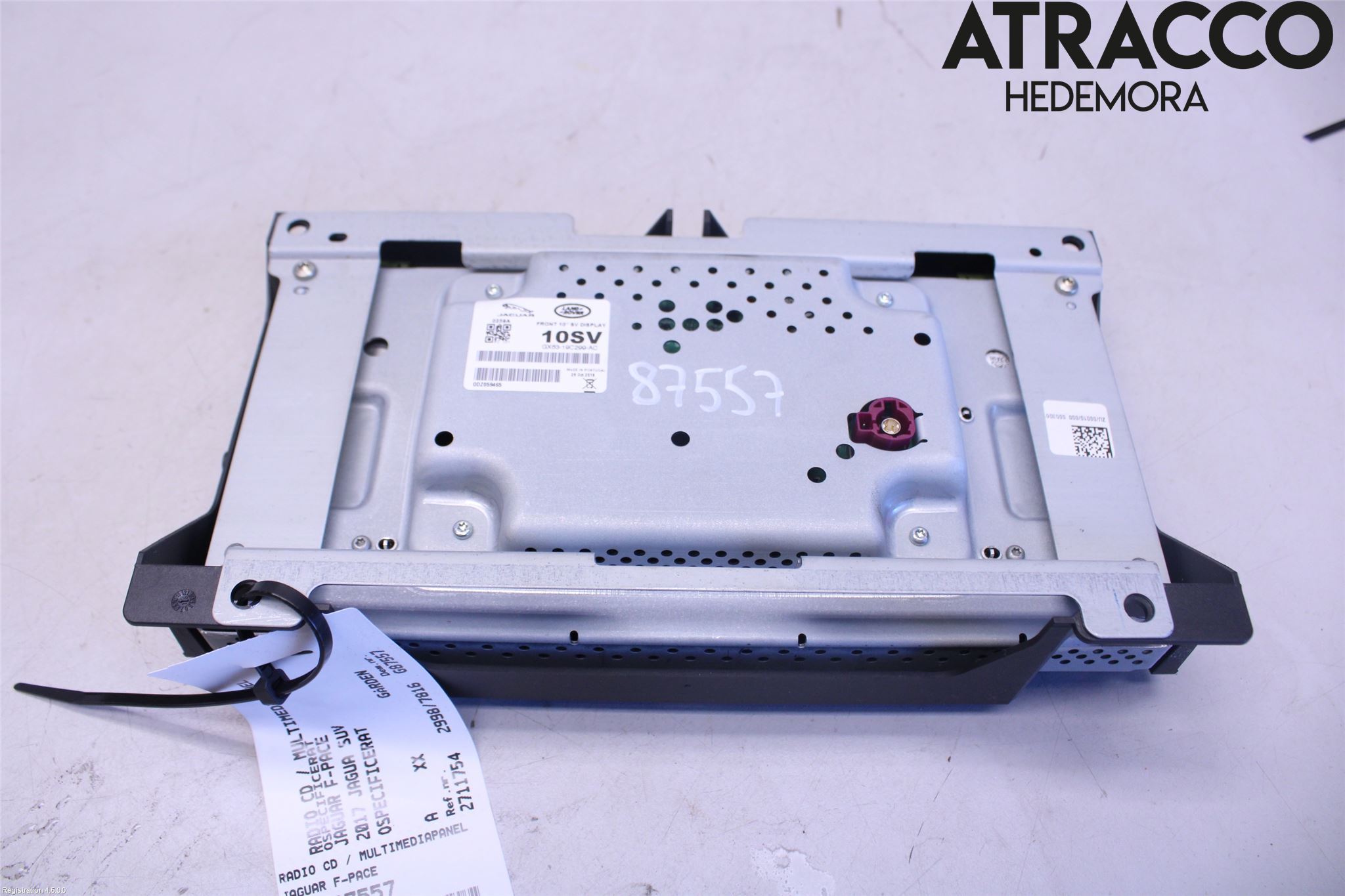 Jaguar F-PACE Cd Radio - Multimediapanel