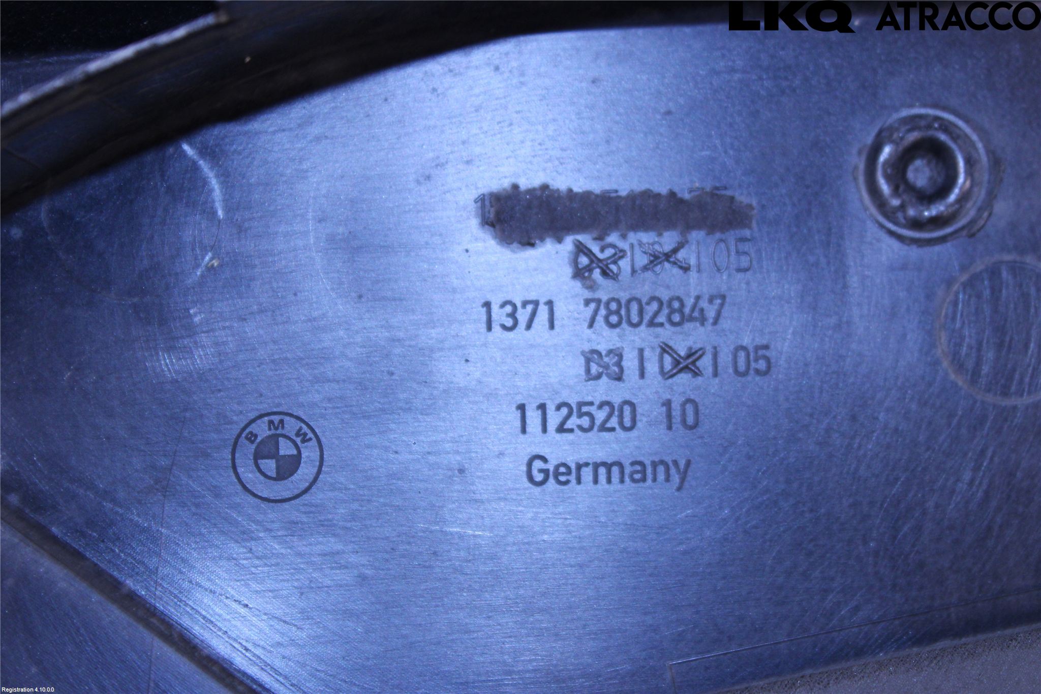 BMW 5 F10/F11/F18 09-17 Motorkåpa