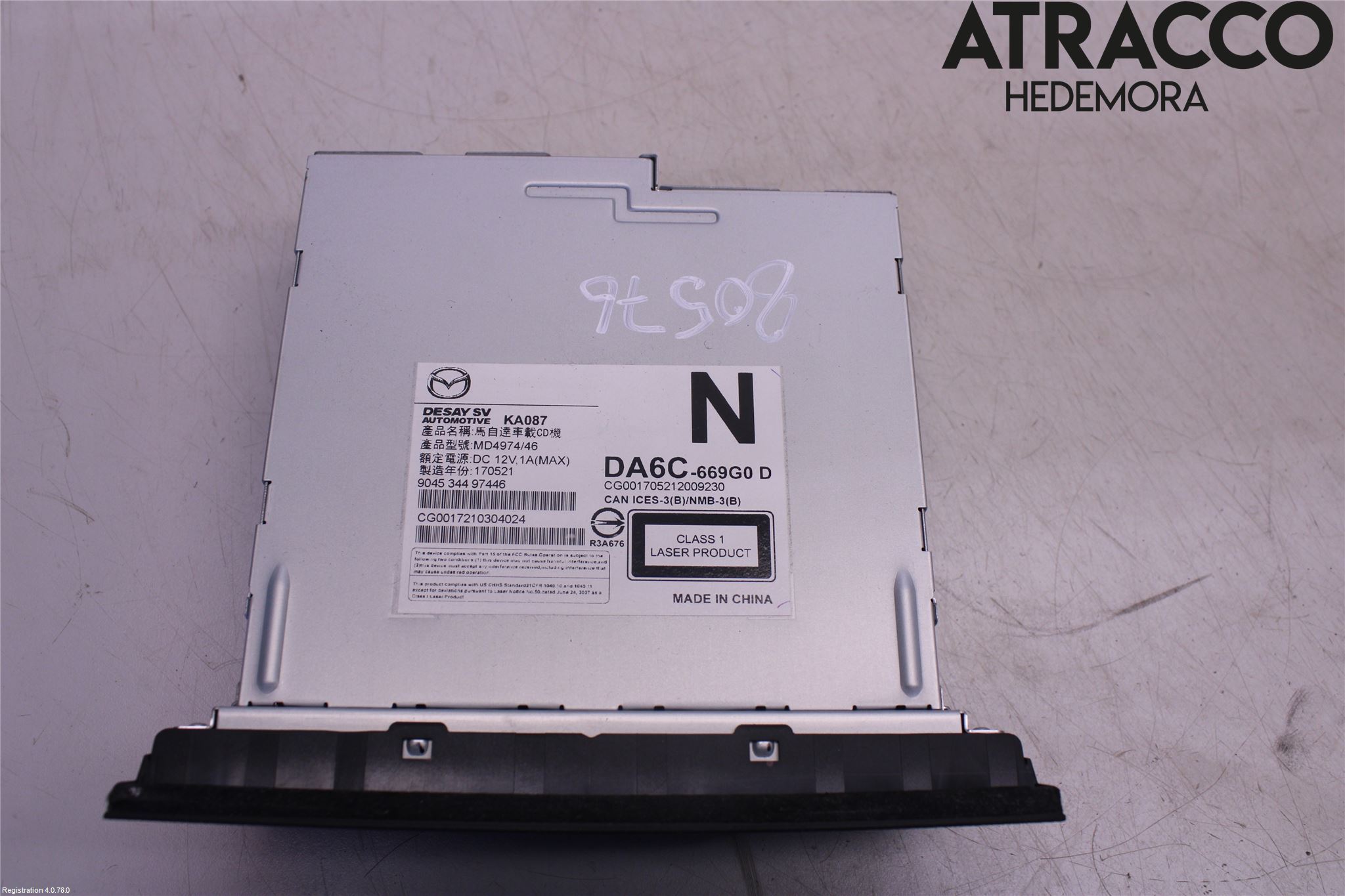 Mazda 2 (DJ) 15-22 Cd Radio - Multimediapanel