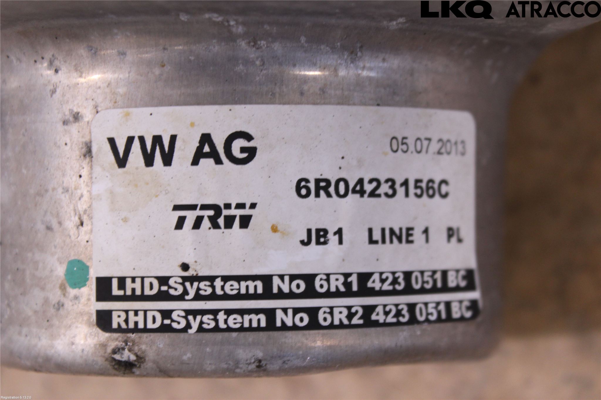 Audi A1/S1 11-18 Styrservo Pump Elektrisk