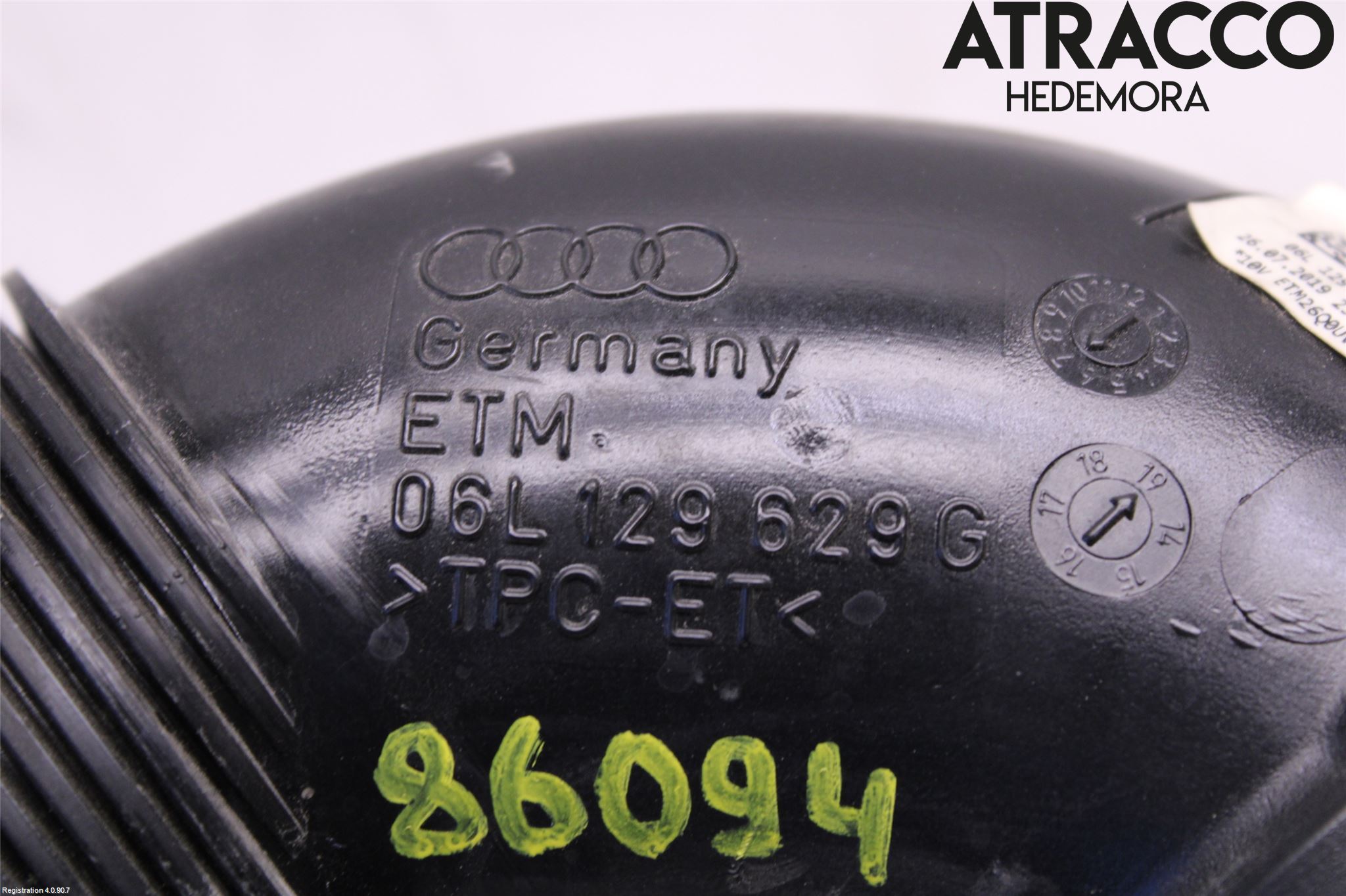 Audi A4 ALLROAD 17- Injgummibälg-Slang