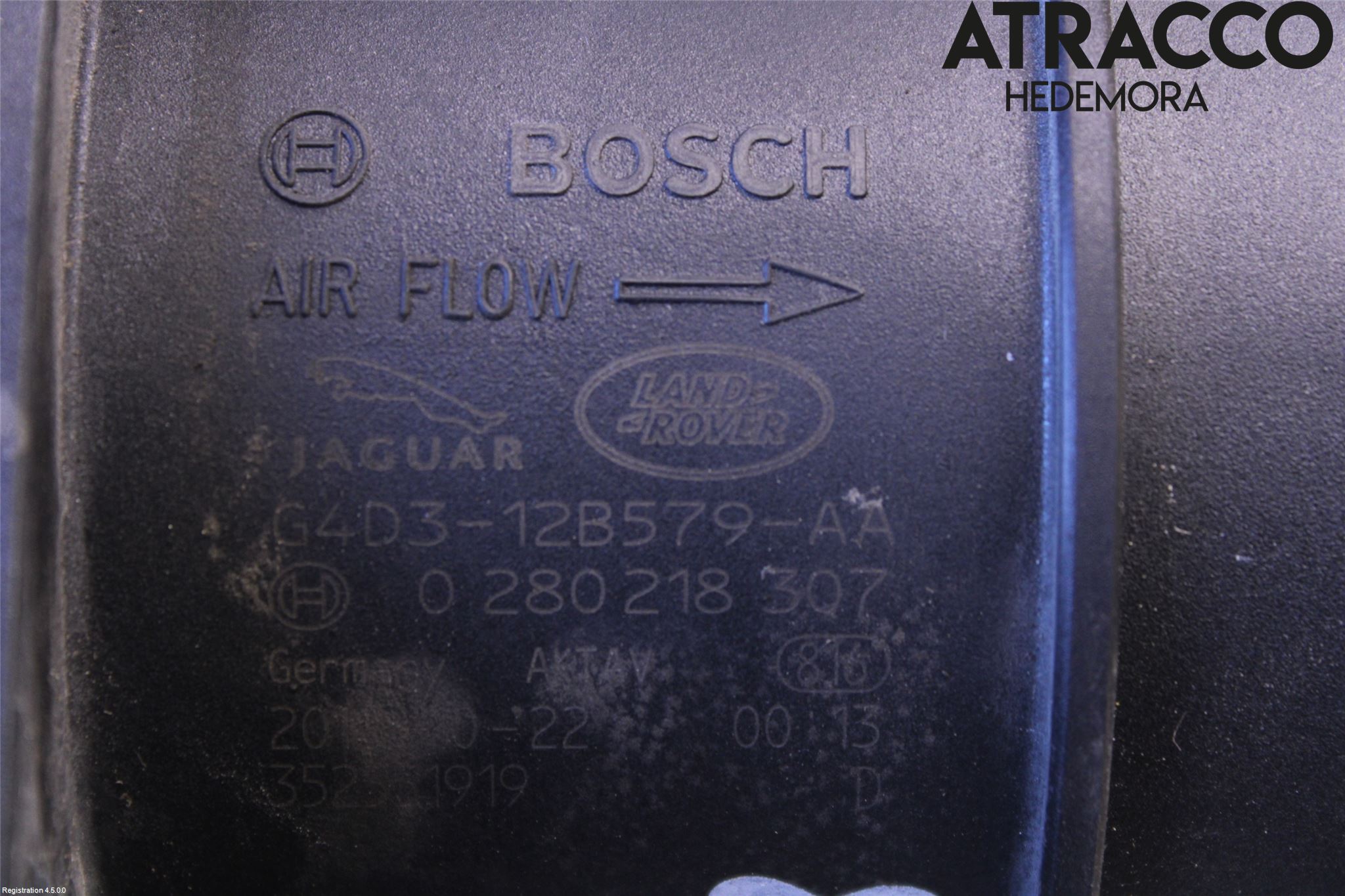 Jaguar F-PACE Injluftmassamätare