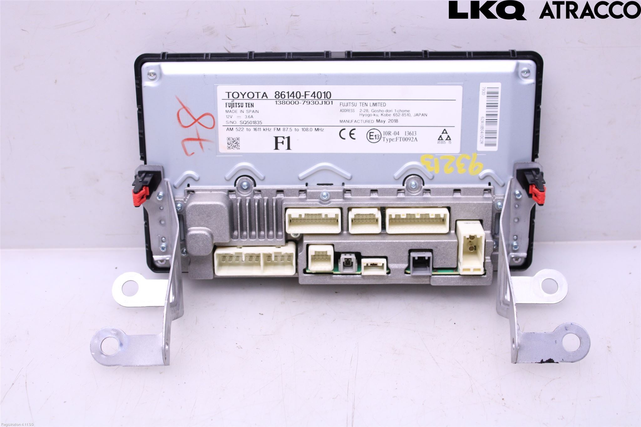 Toyota C-HR 16-23 Multifunktionsdisplay