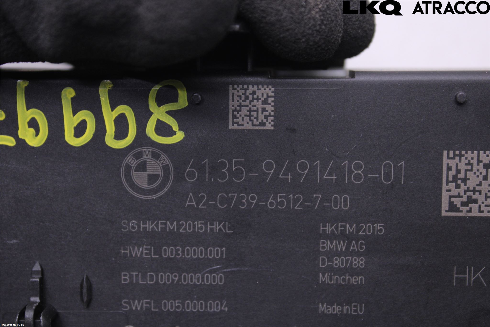 BMW X3 G01 18- Styrenhet Baklucka