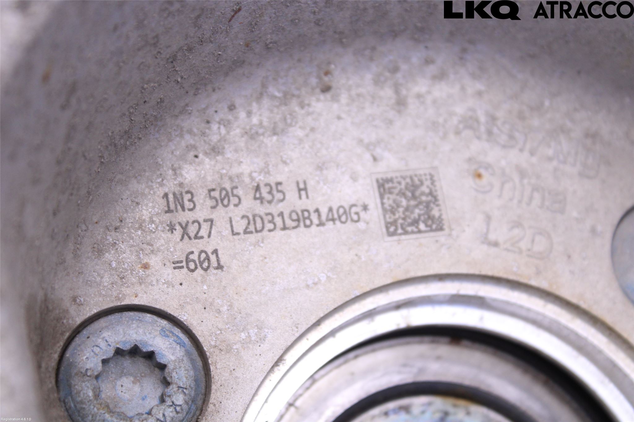 Volkswagen VW ID BUZZ/CARGO 22- Hjullagerhus-Spindel Vä B