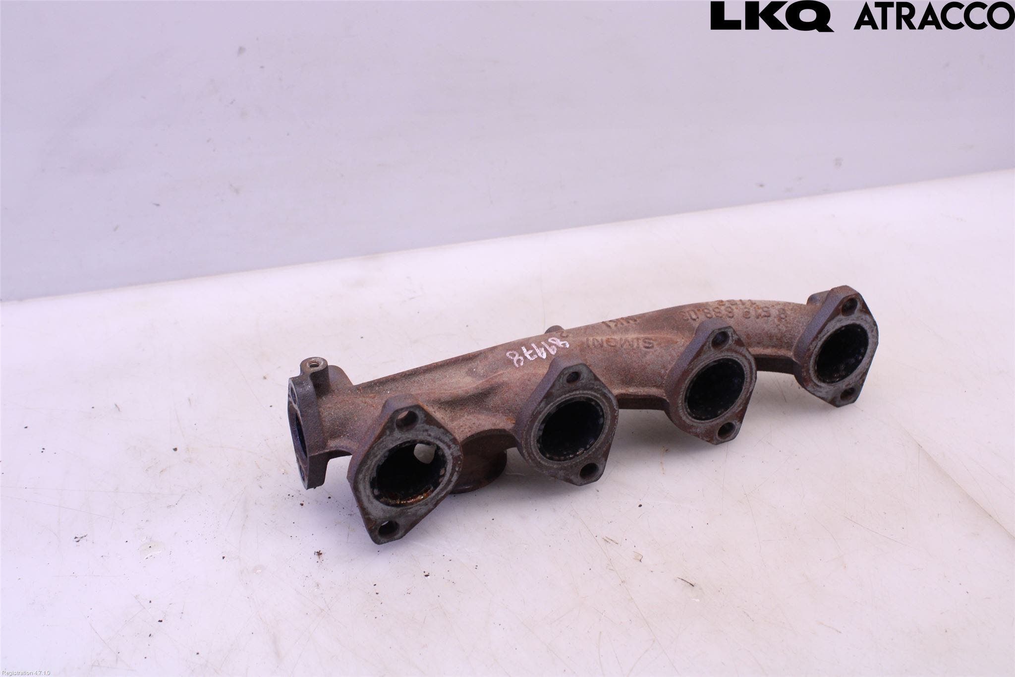 BMW 3 GT F34 13-19 Grenrör Avgas