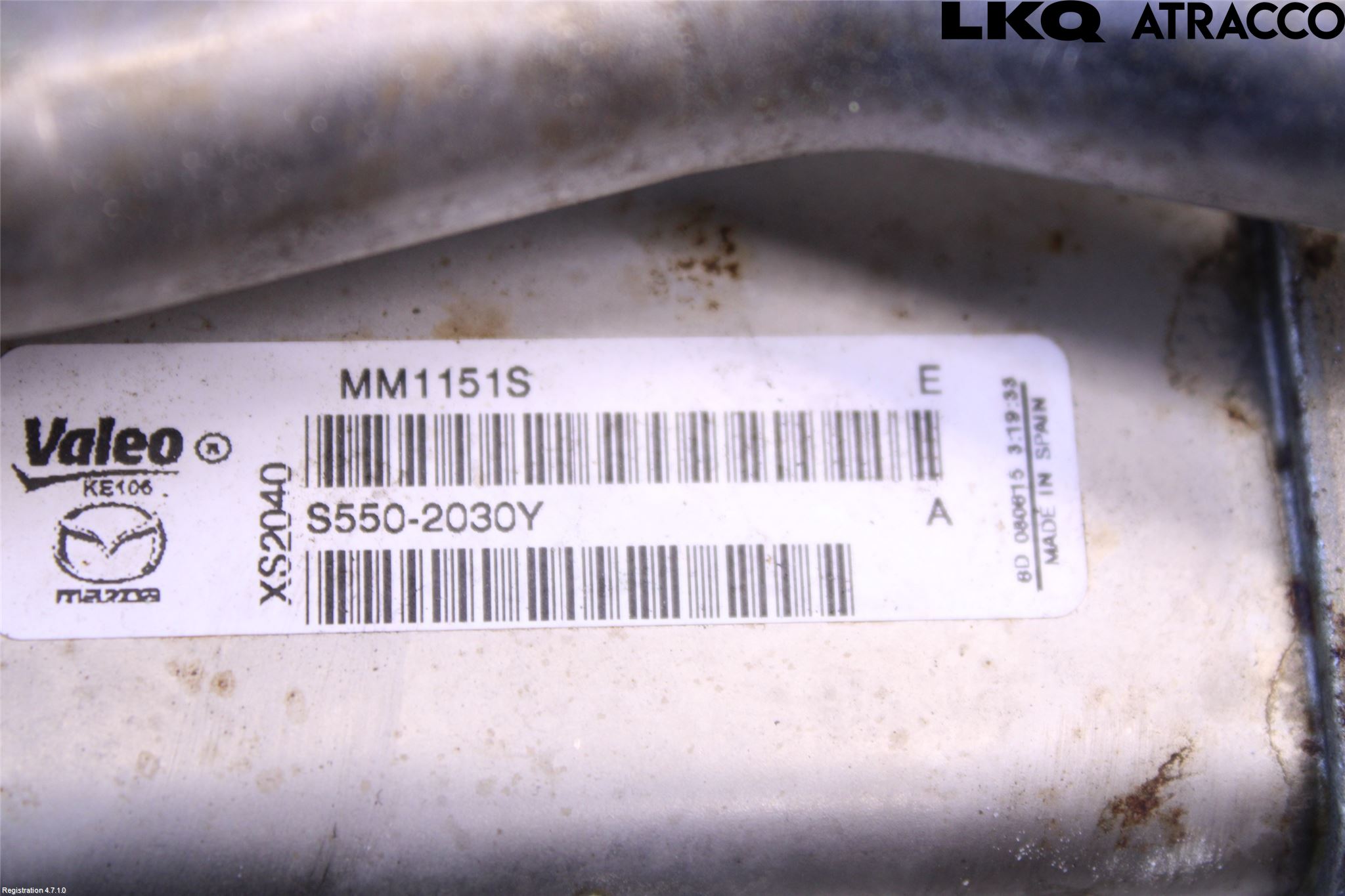 Mazda CX-3 Avgaskylare