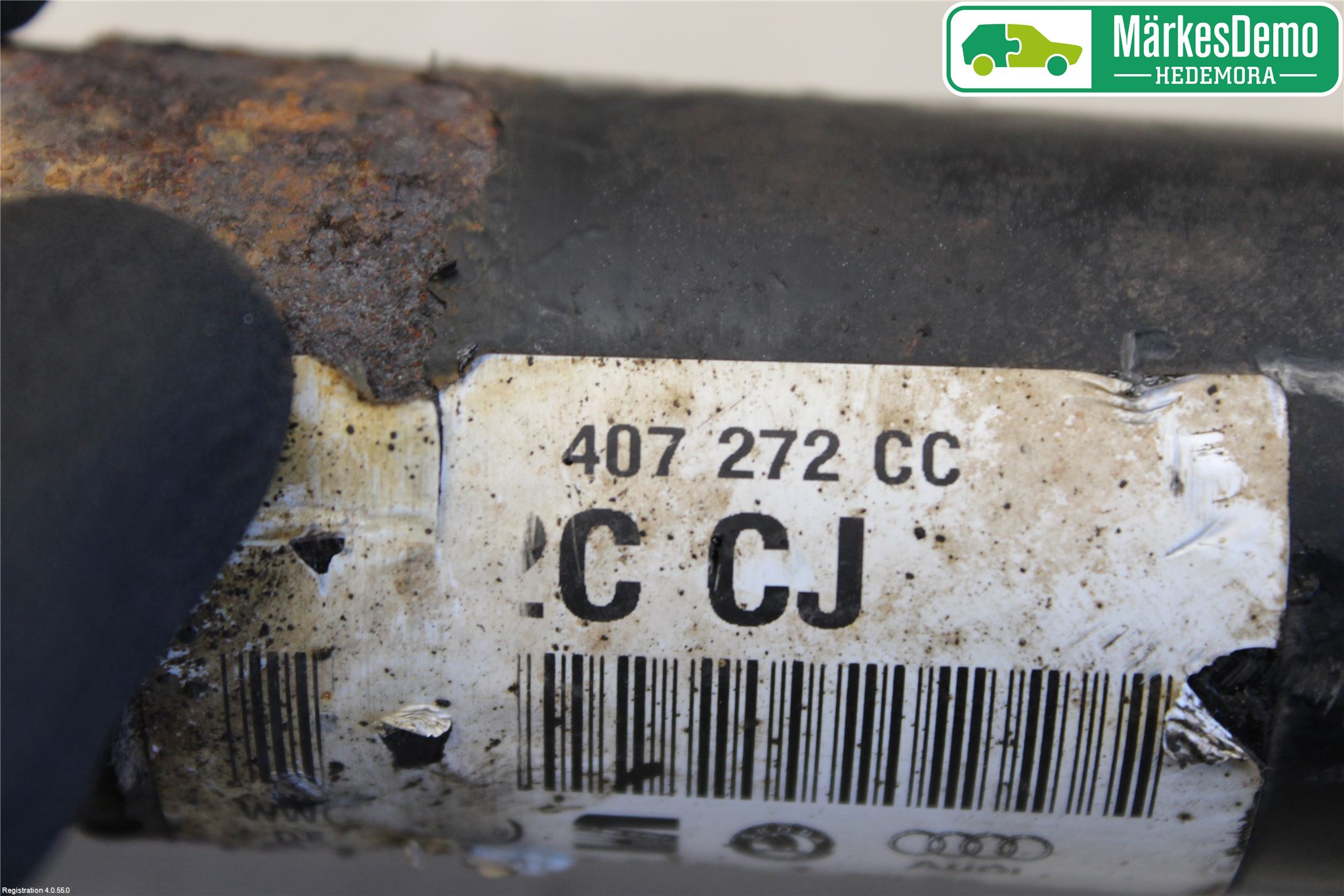 Volkswagen VW GOLF VI 09-13 Drivaxel Fram Höger