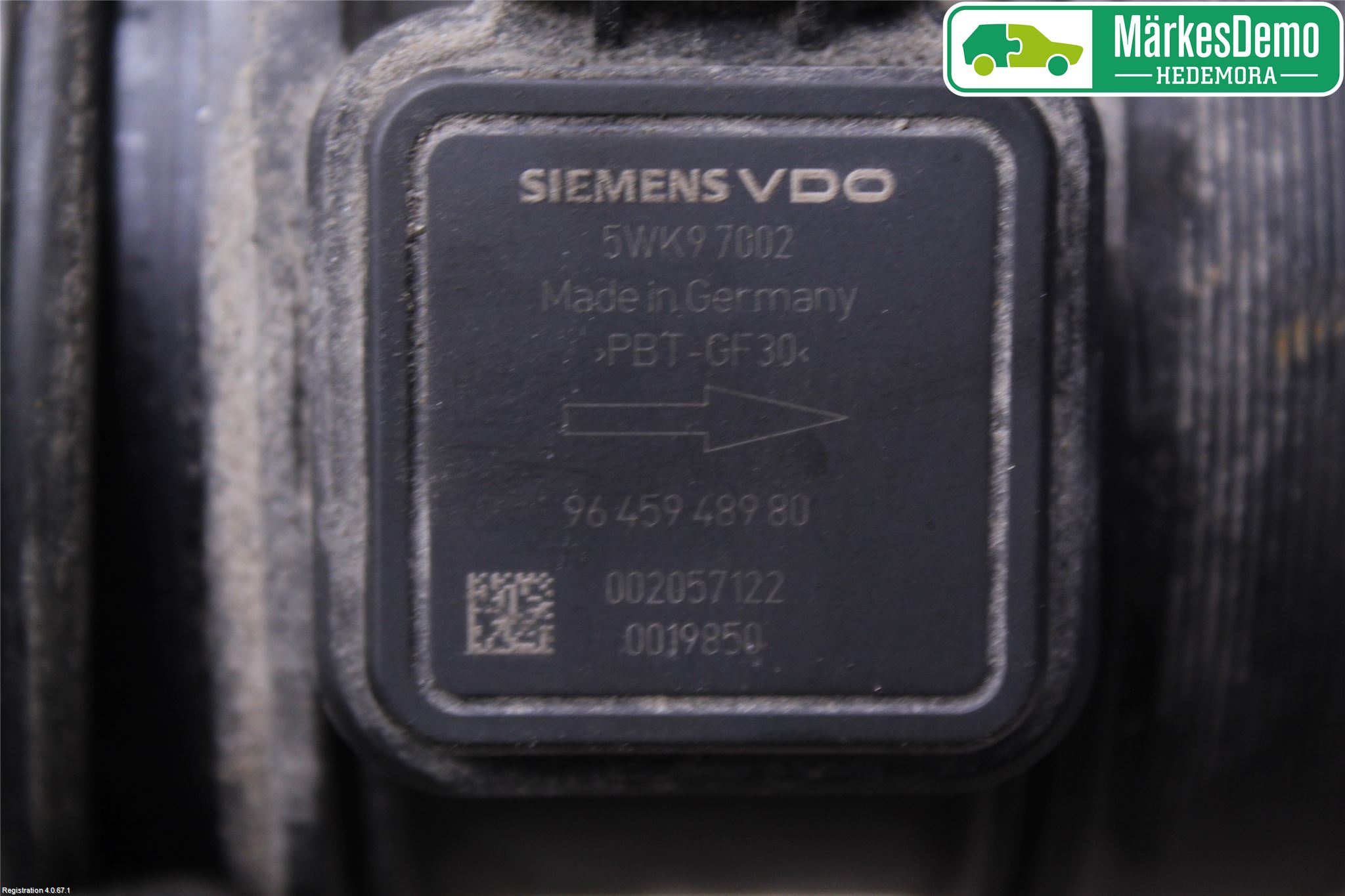 Citroen JUMPY 07-16 Injluftmassamätare