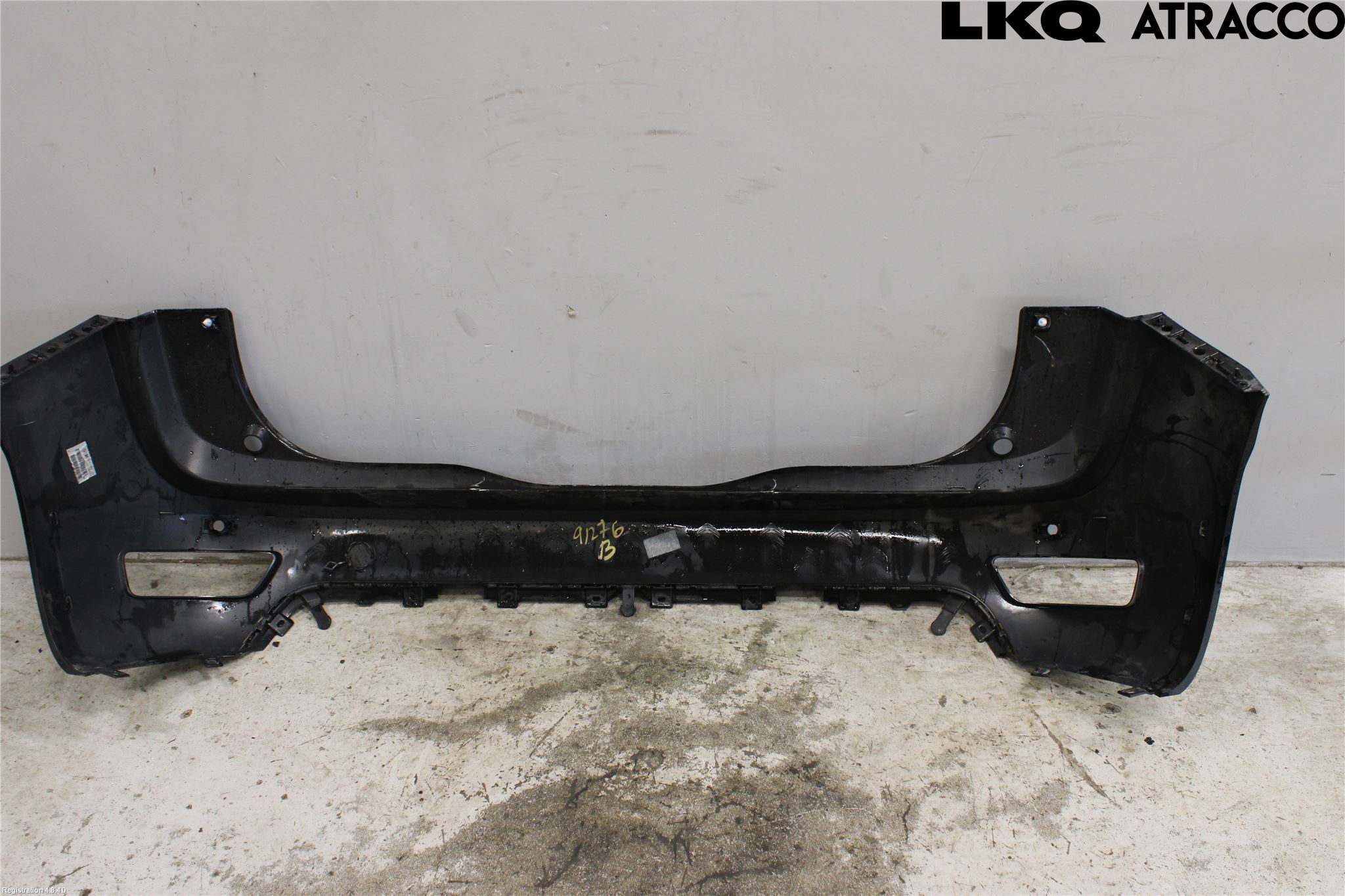 Citroen C4 PICASSO 14-18 Stötfångarbeklädnad Bak