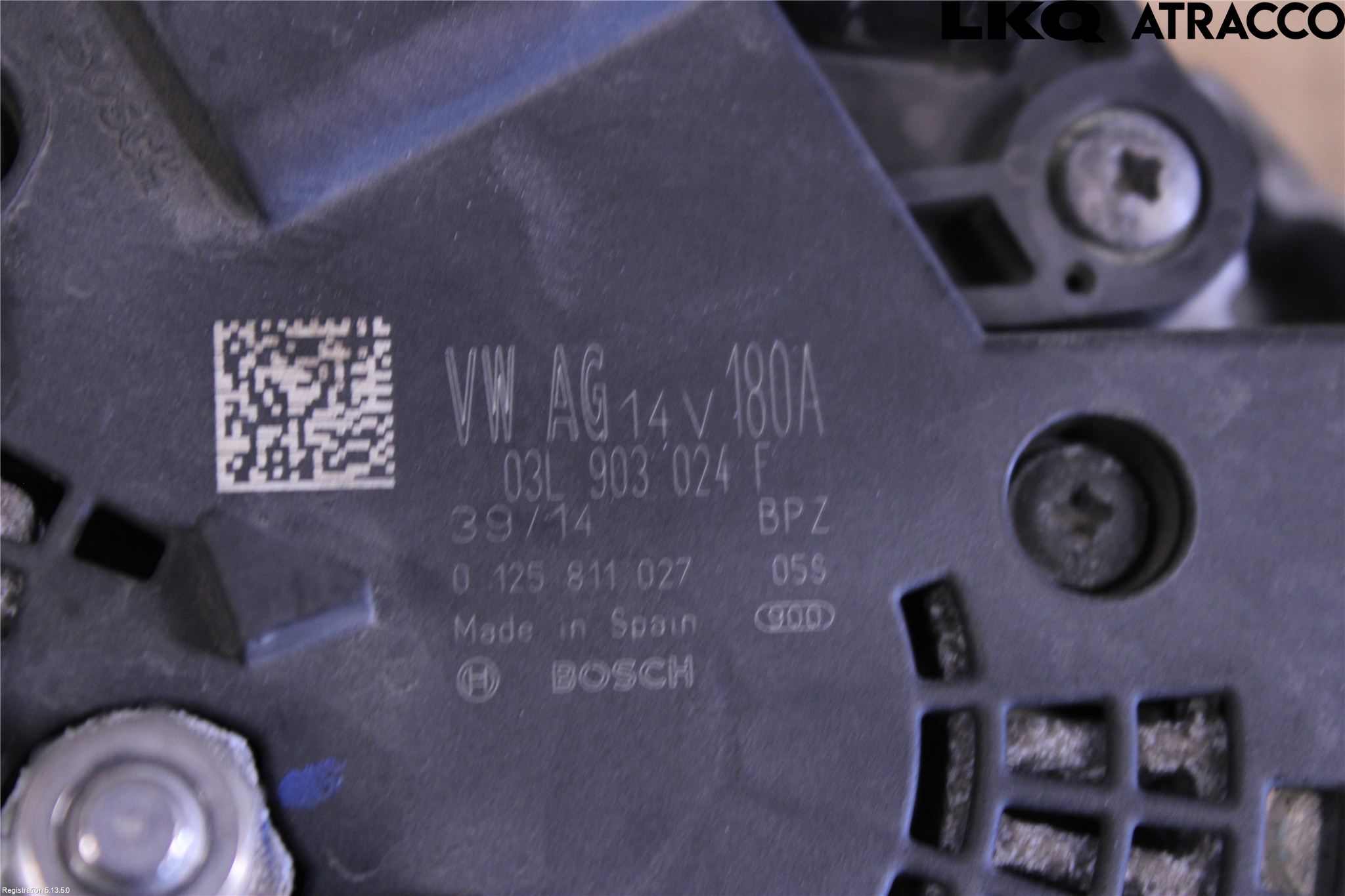 Volkswagen VW PASSAT 11-14 Generator