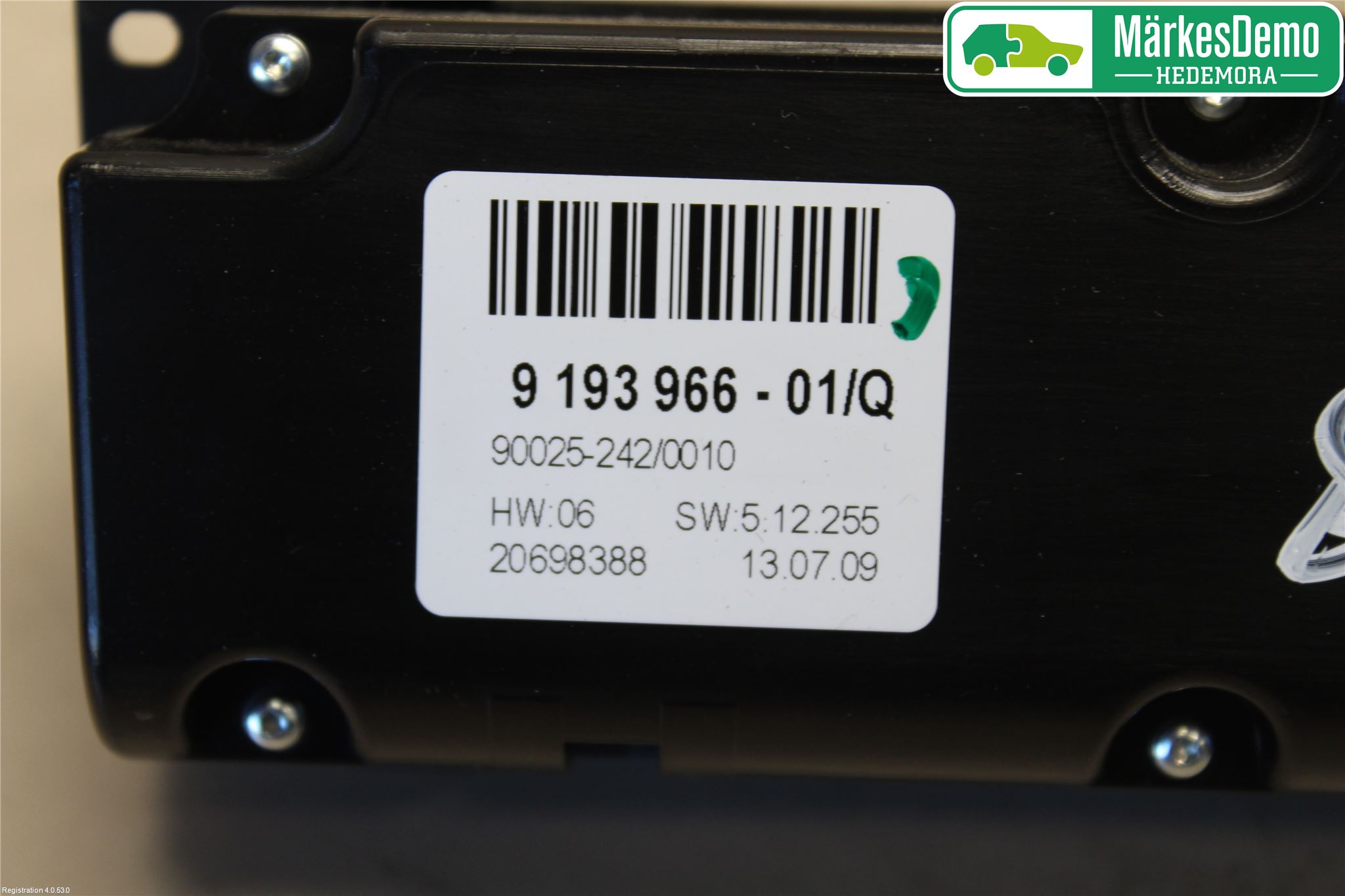 BMW X5 E70 07-13 Ac Styrenhet Ac Manöveren