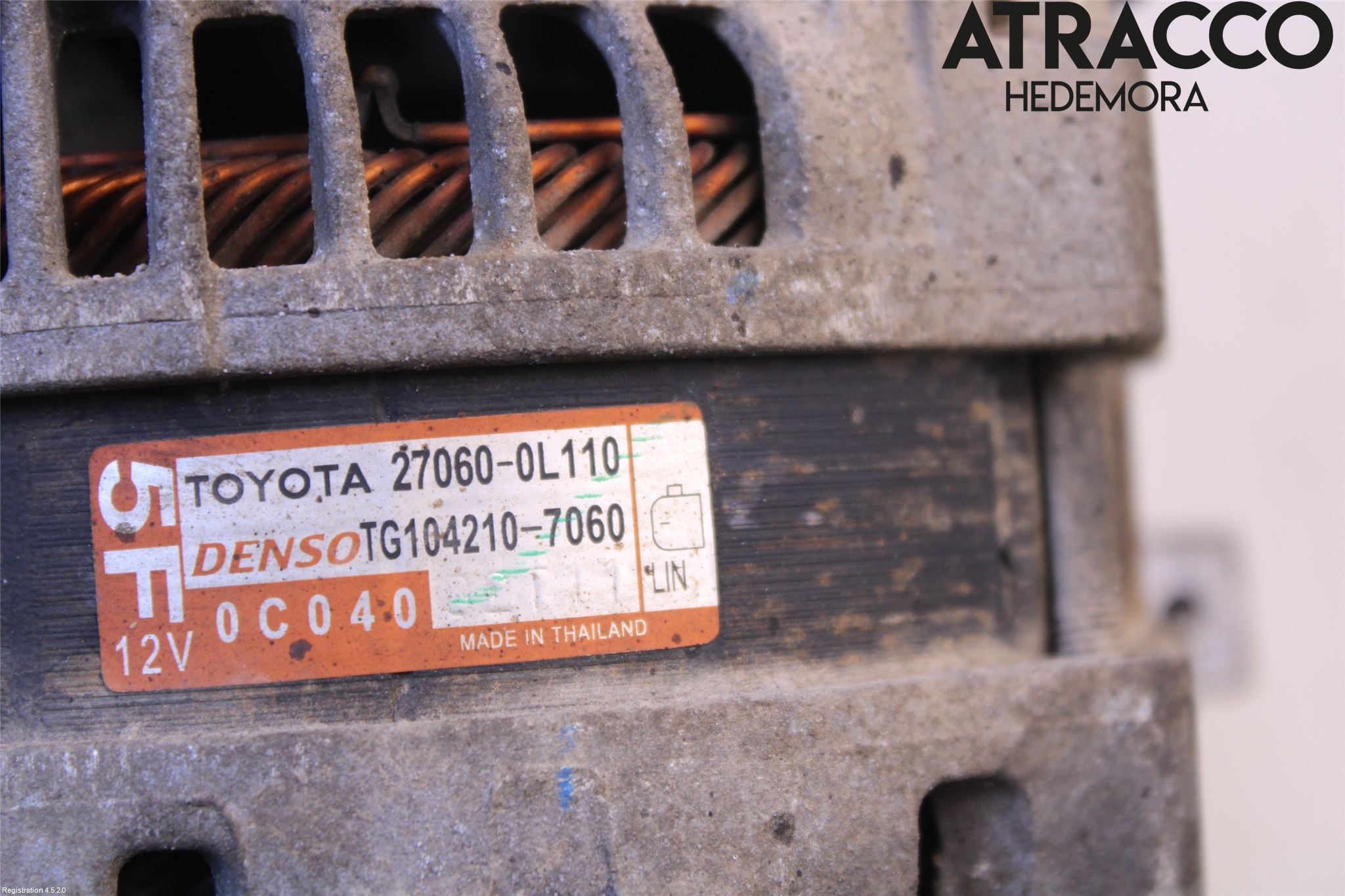 Toyota HILUX 16- Generator