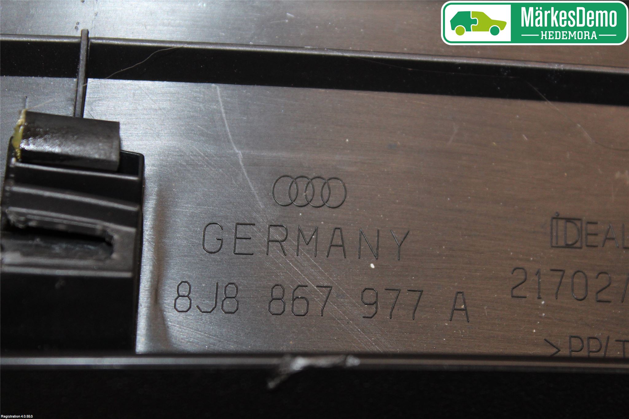 Audi TT/TTS 07-14 Inredning Bakluckeklädsel