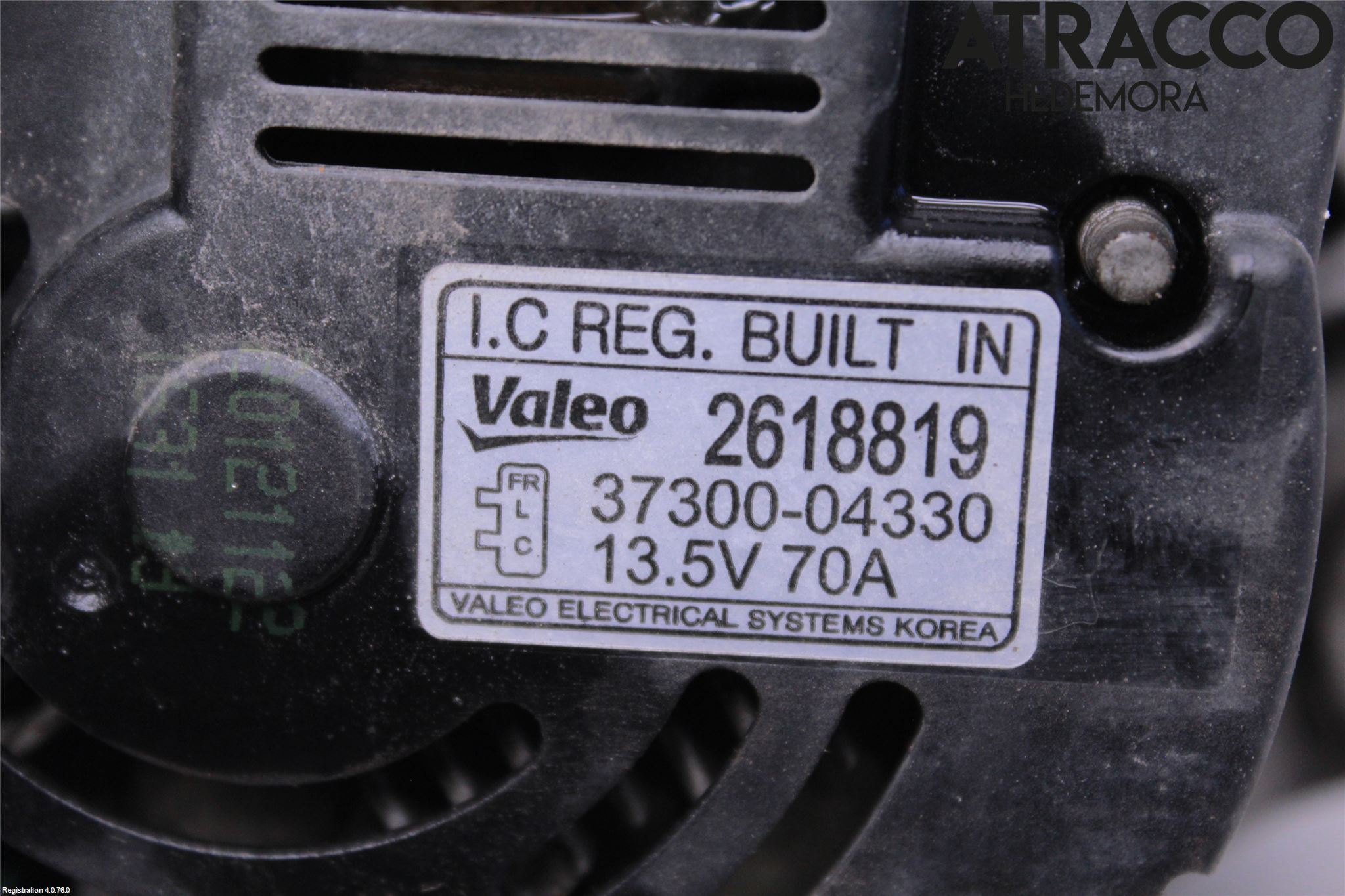 Kia PICANTO 12-17 Generator