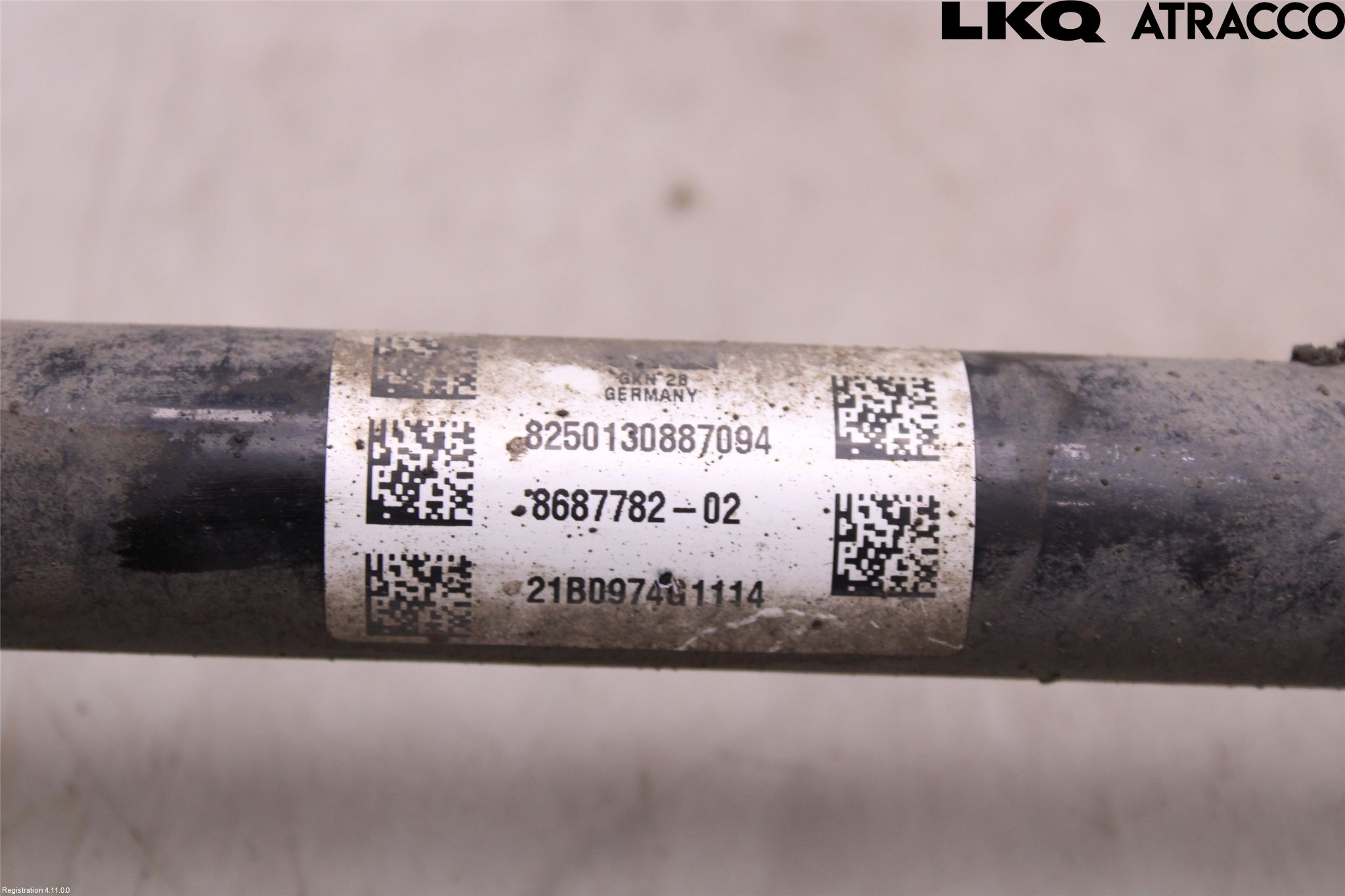 BMW X3 G01 18- Drivaxel Fram Höger