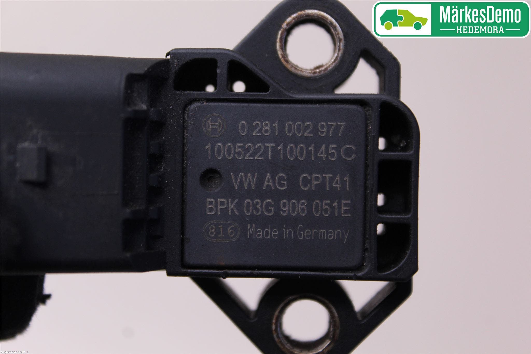 Volkswagen VW TRANSP/CARAVELLE (T5) 04-15 Givare Laddluftstryck