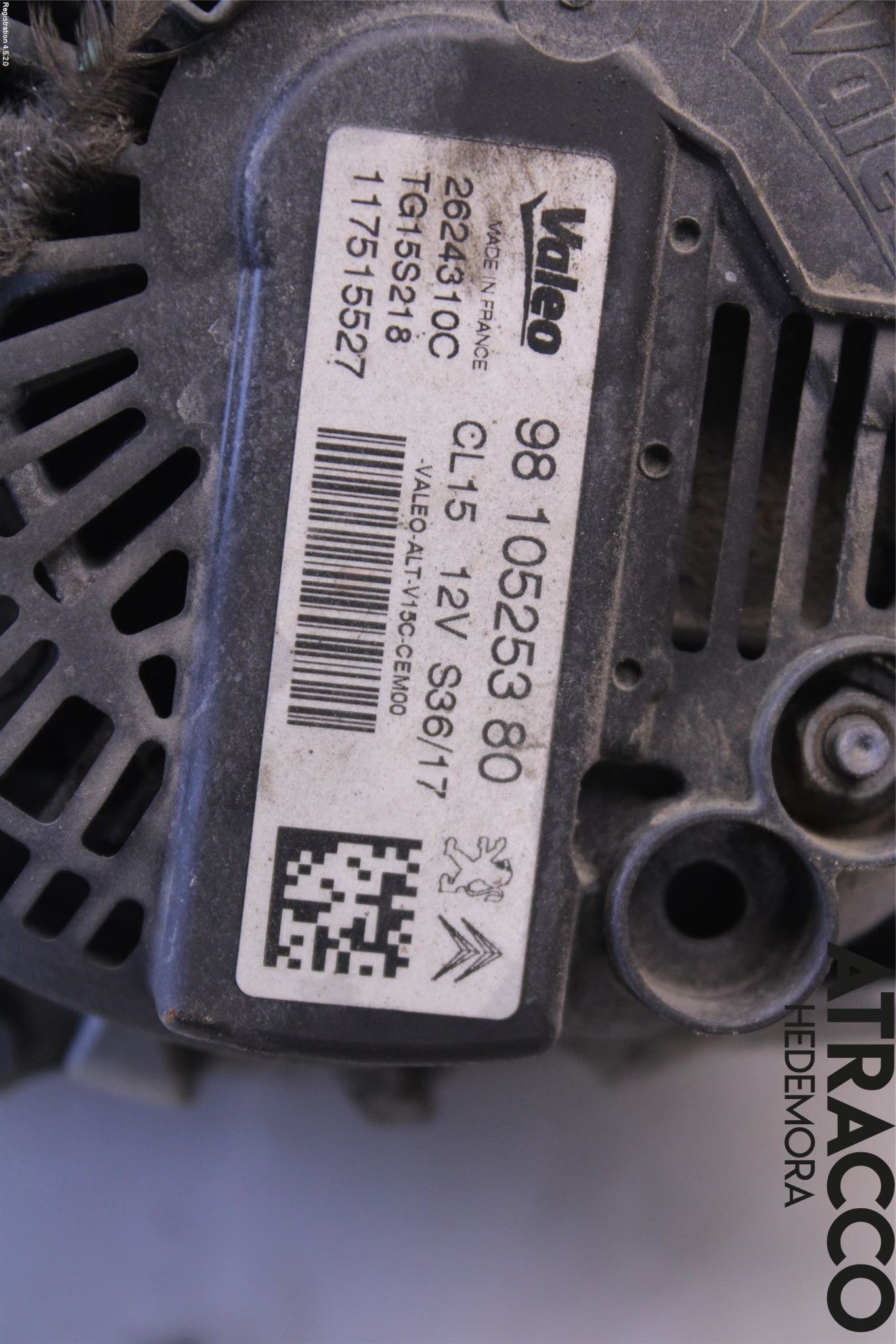 Citroen BERLINGO 08-18 Generator