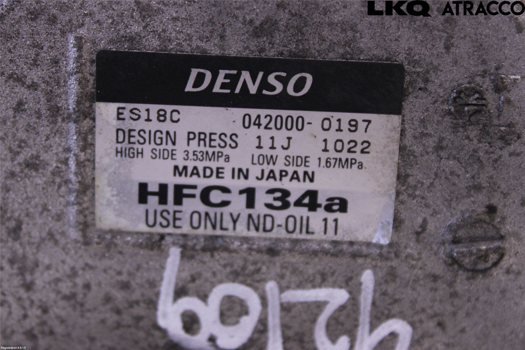 Toyota PRIUS NWH20 04-08 Ac Kompressor