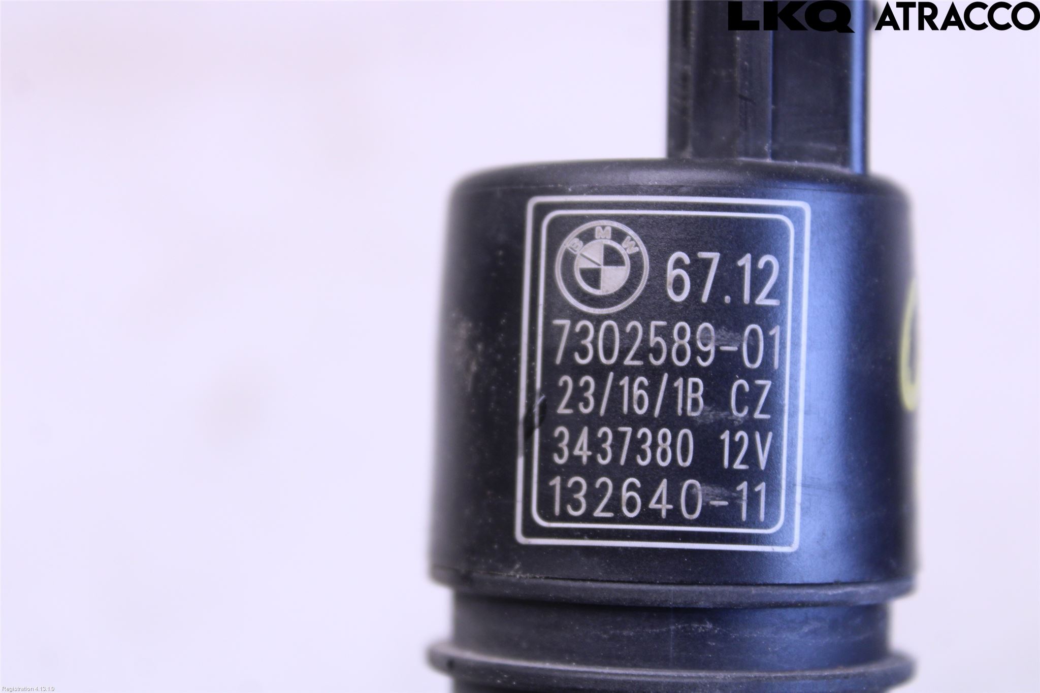 BMW 3 GT F34 13-19 Spolarpump Vindruta