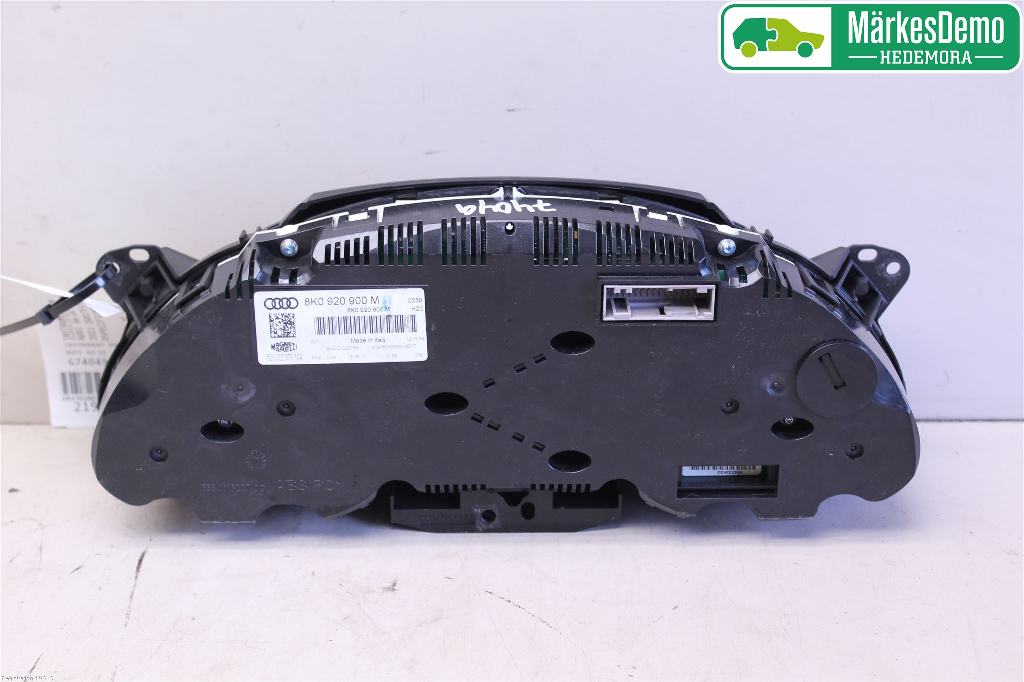 Audi A4/S4 08-11 Instrument Komb