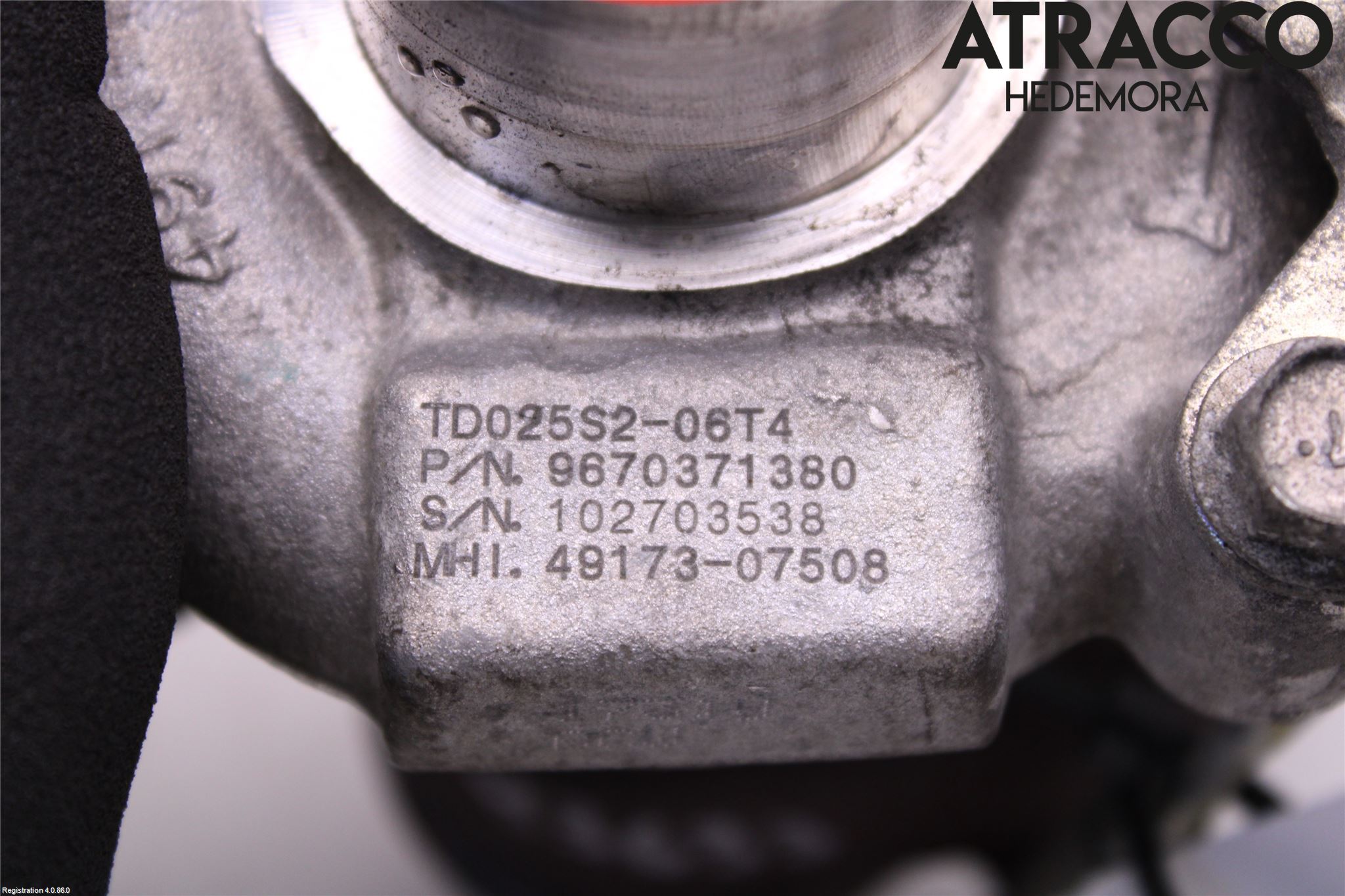 Peugeot PARTNER 08-15 Turboaggregat