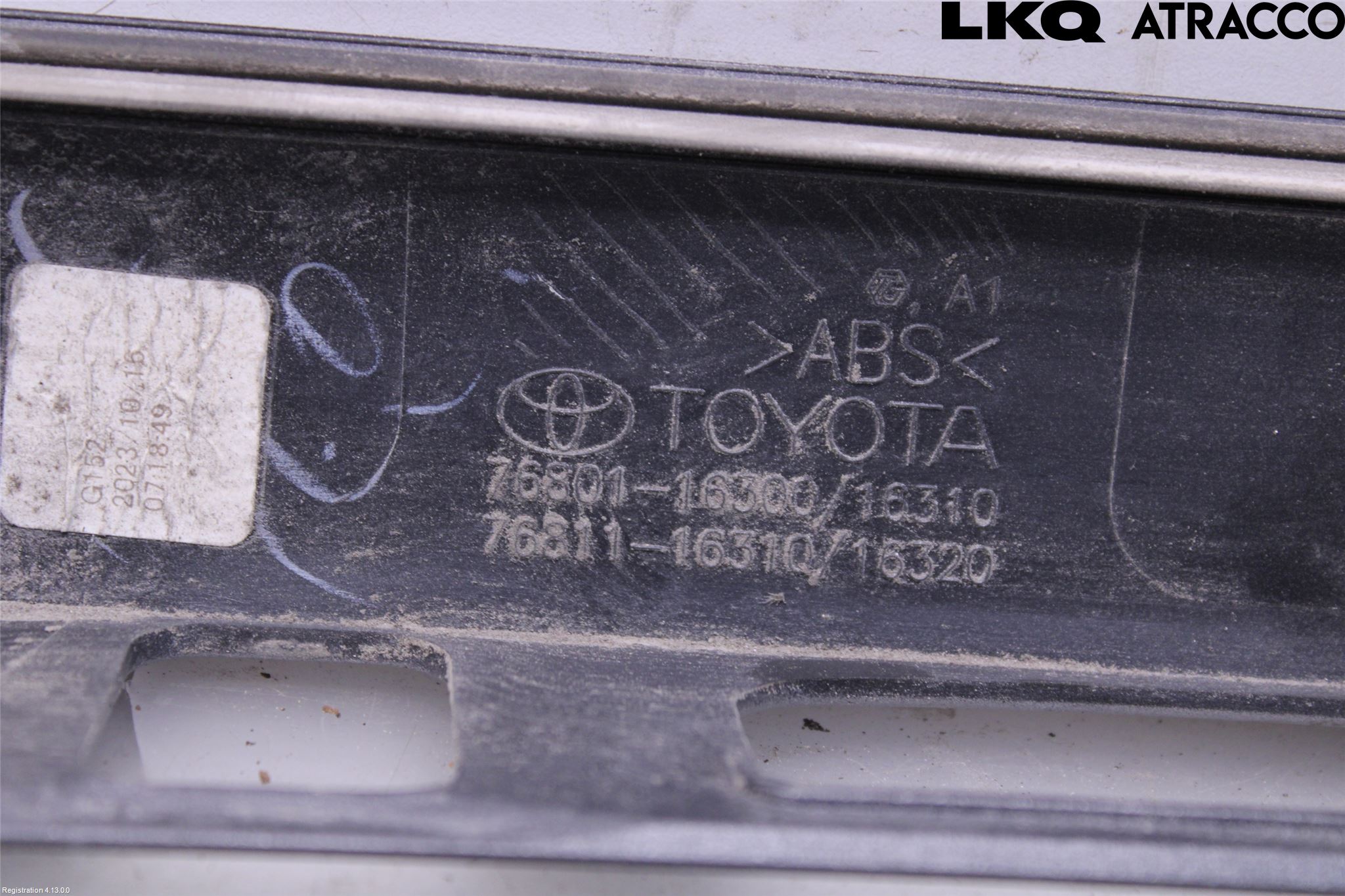 Toyota COROLLA CROSS XG10 22- List Bak-Baklucka