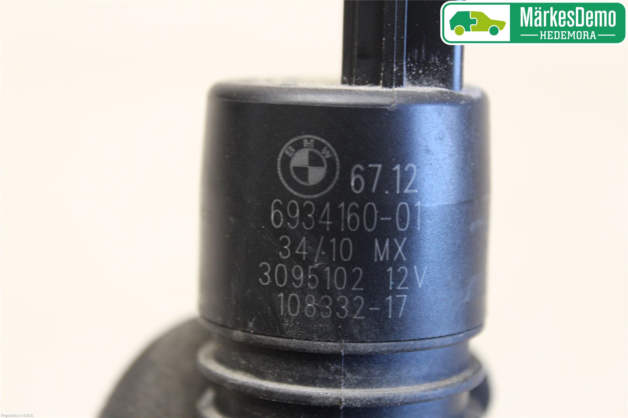 BMW X6 E71/E72   08-14 Spolarpump Vindruta