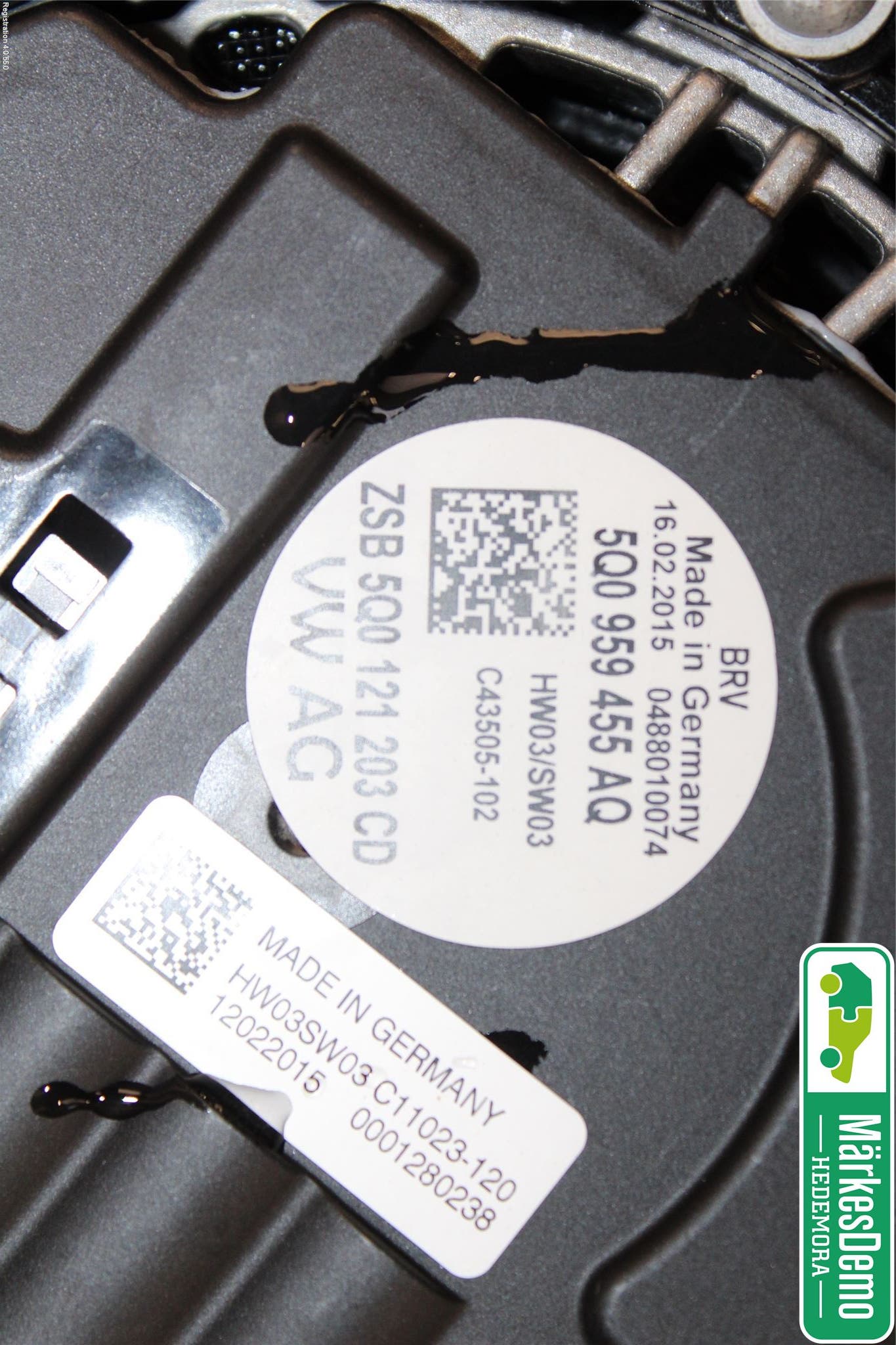 Volkswagen VW GOLF / E-GOLF VII 13-20 Kylfläkt El