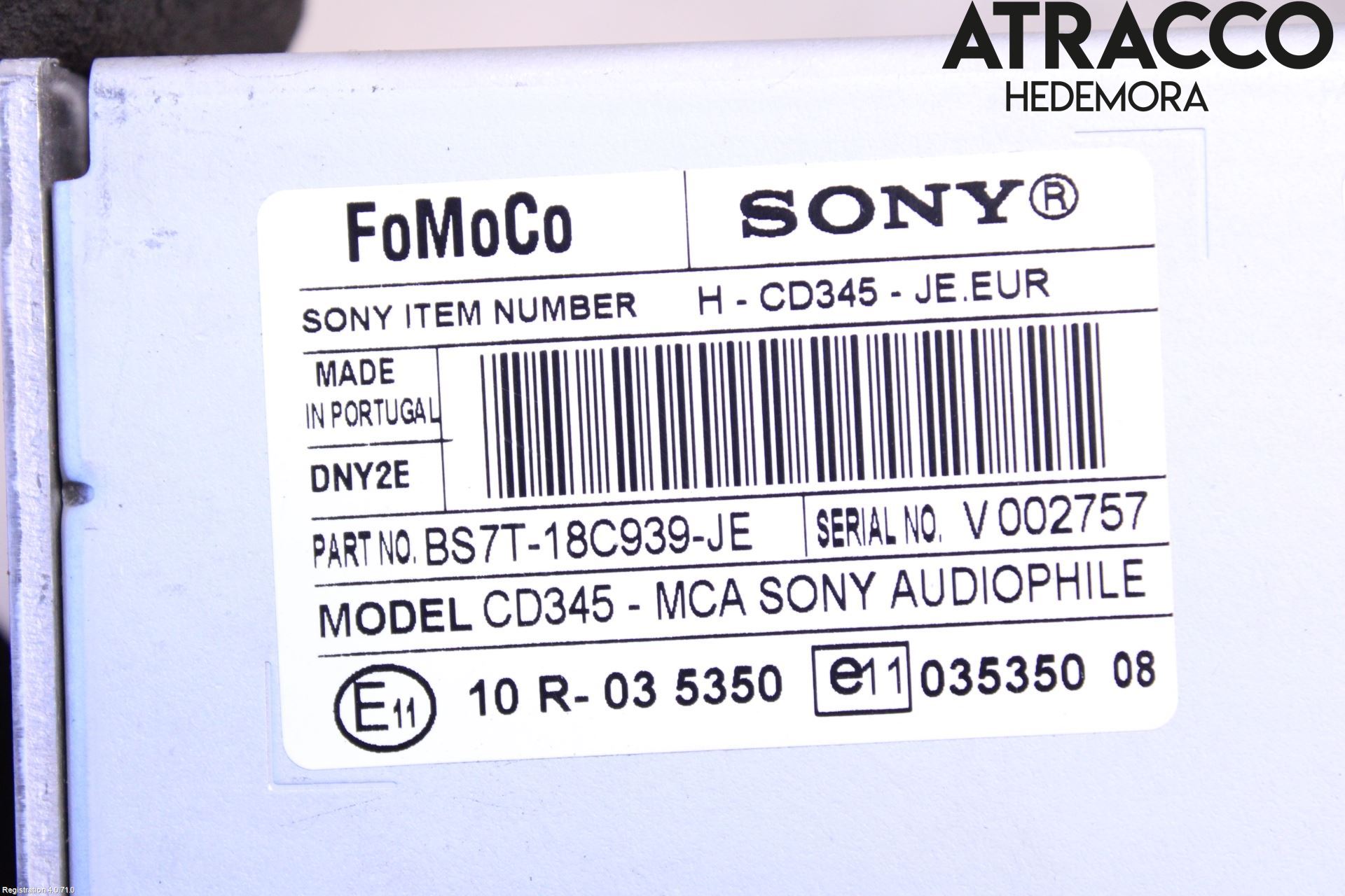 Ford MONDEO 07-15 Cd Radio - Multimediapanel